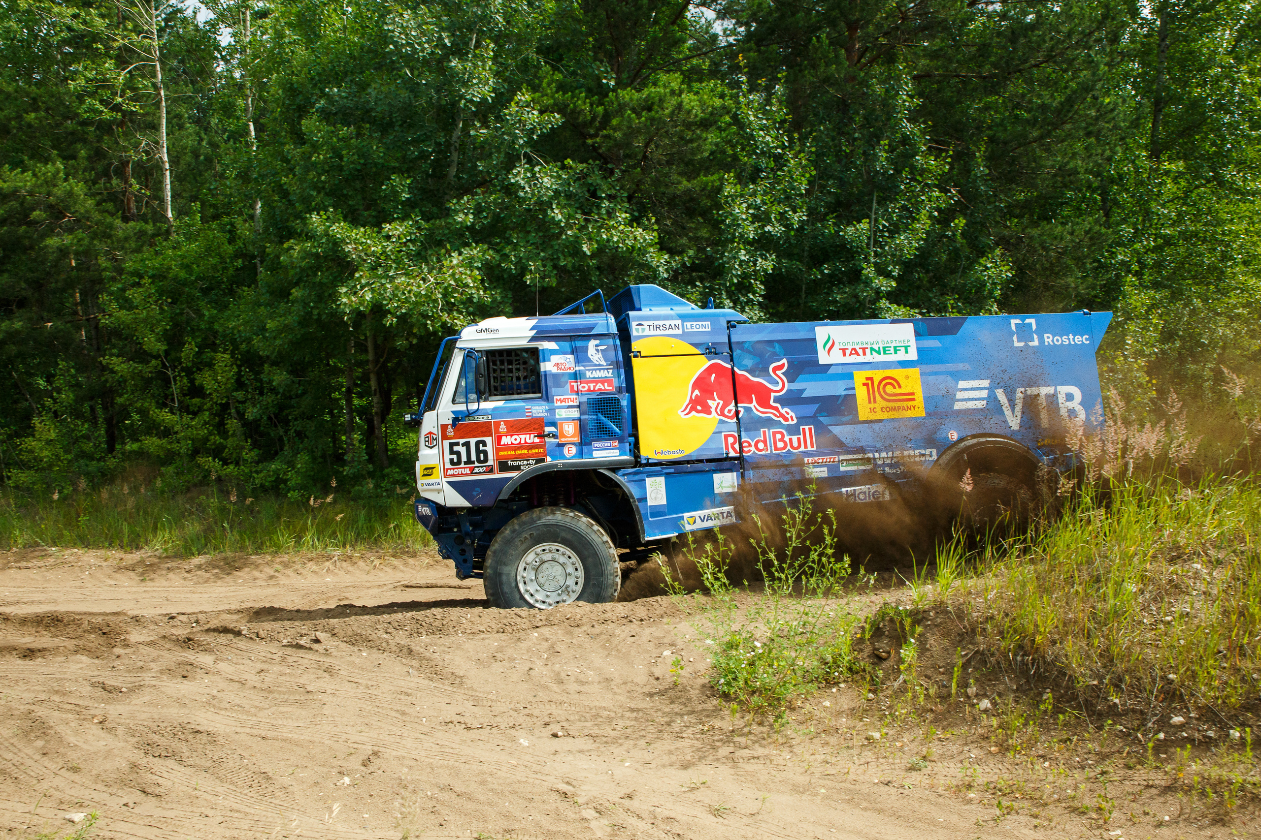 Съемка KAMAZ Master для ВТБ. Фотограф Иван Недорез