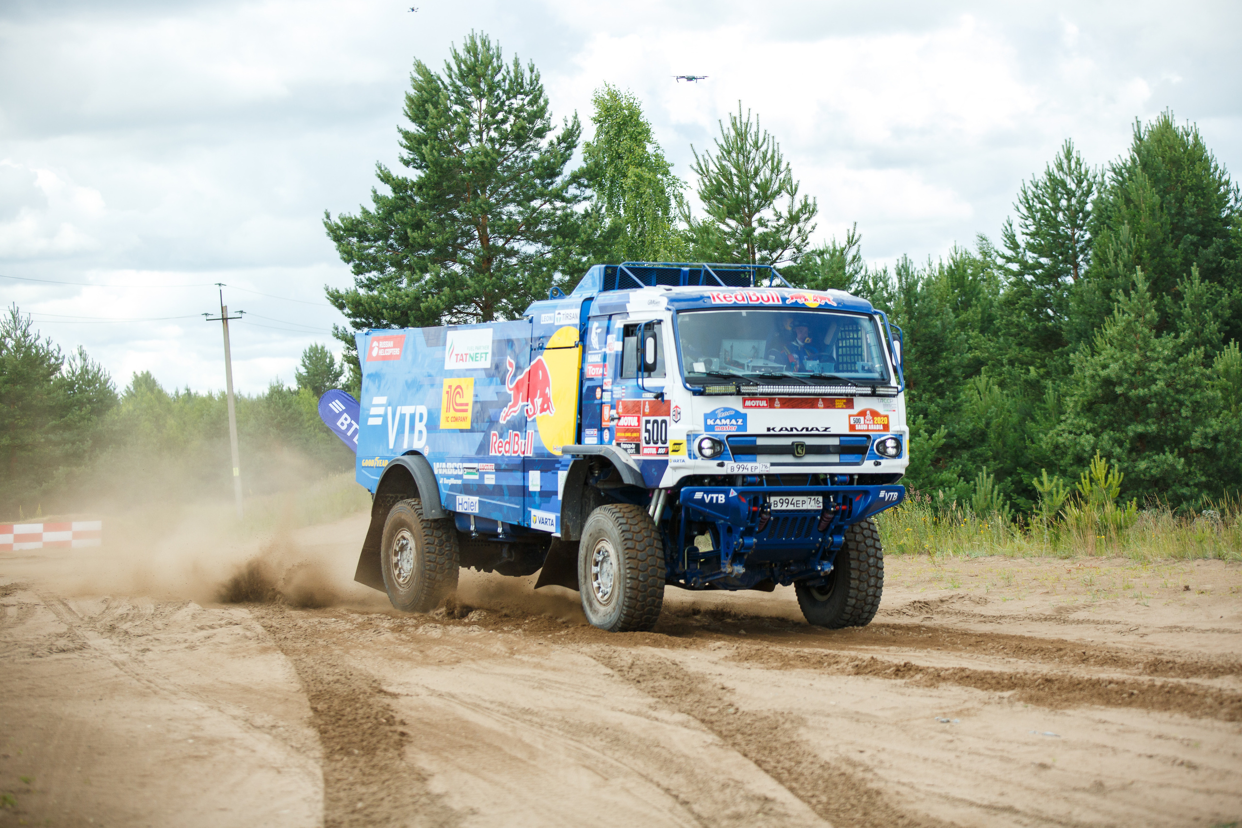 Съемка KAMAZ Master для ВТБ. Фотограф Иван Недорез