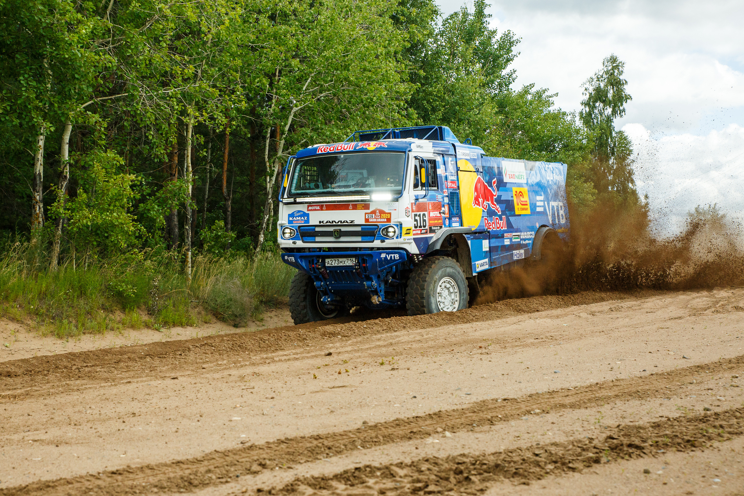 Съемка KAMAZ Master для ВТБ. Фотограф Иван Недорез