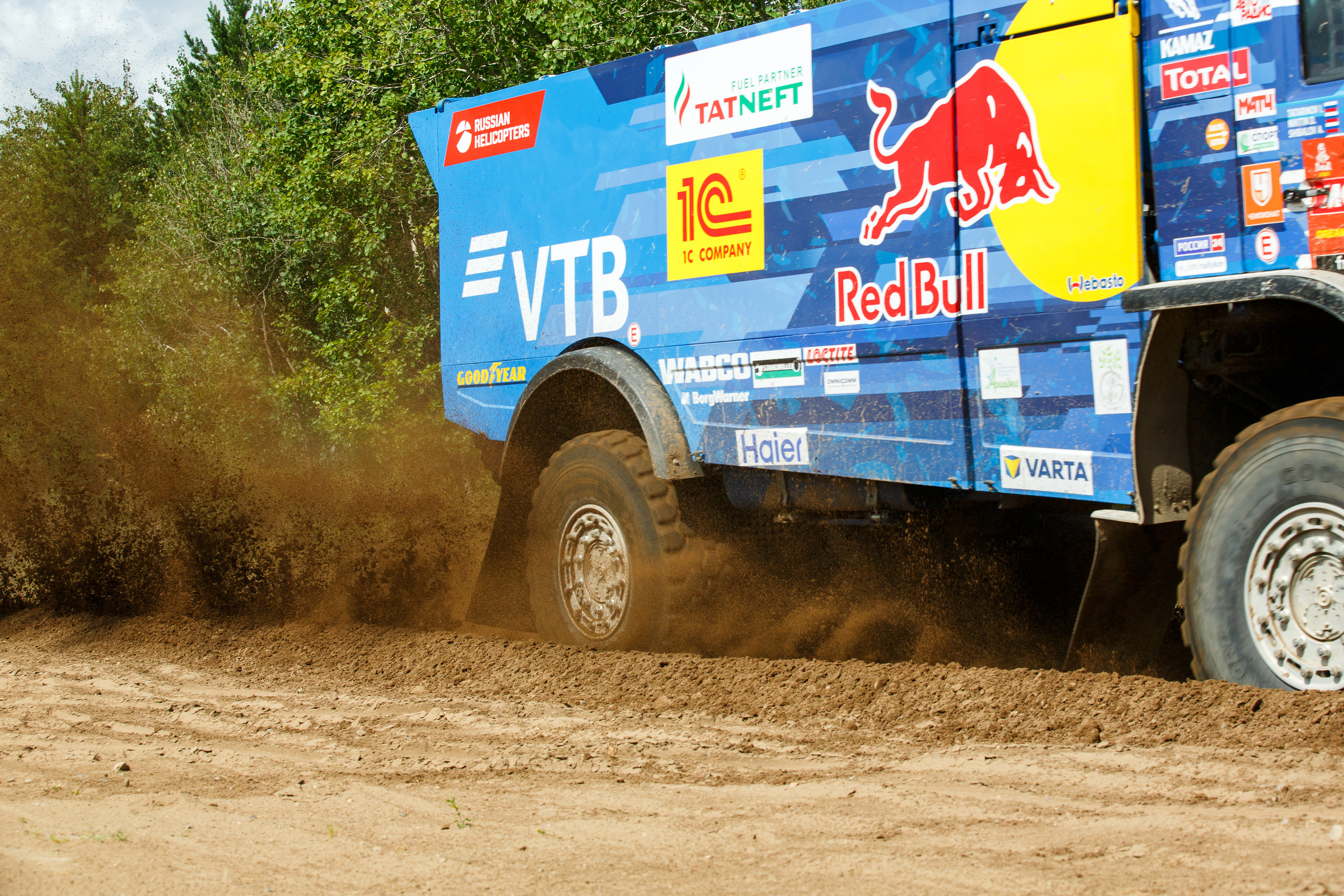 Съемка KAMAZ Master для ВТБ. Фотограф Иван Недорез