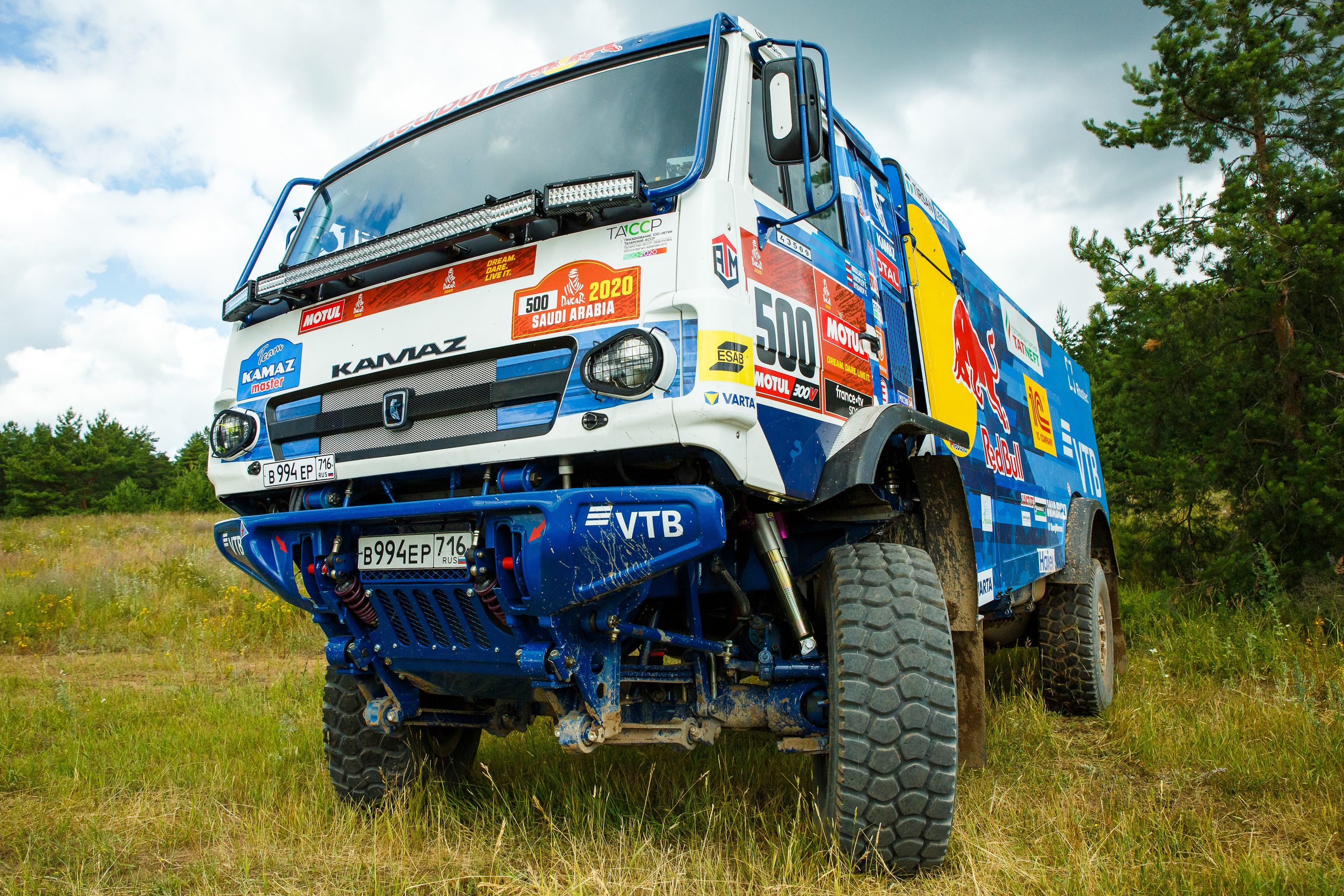 Съемка KAMAZ Master для ВТБ. Фотограф Иван Недорез