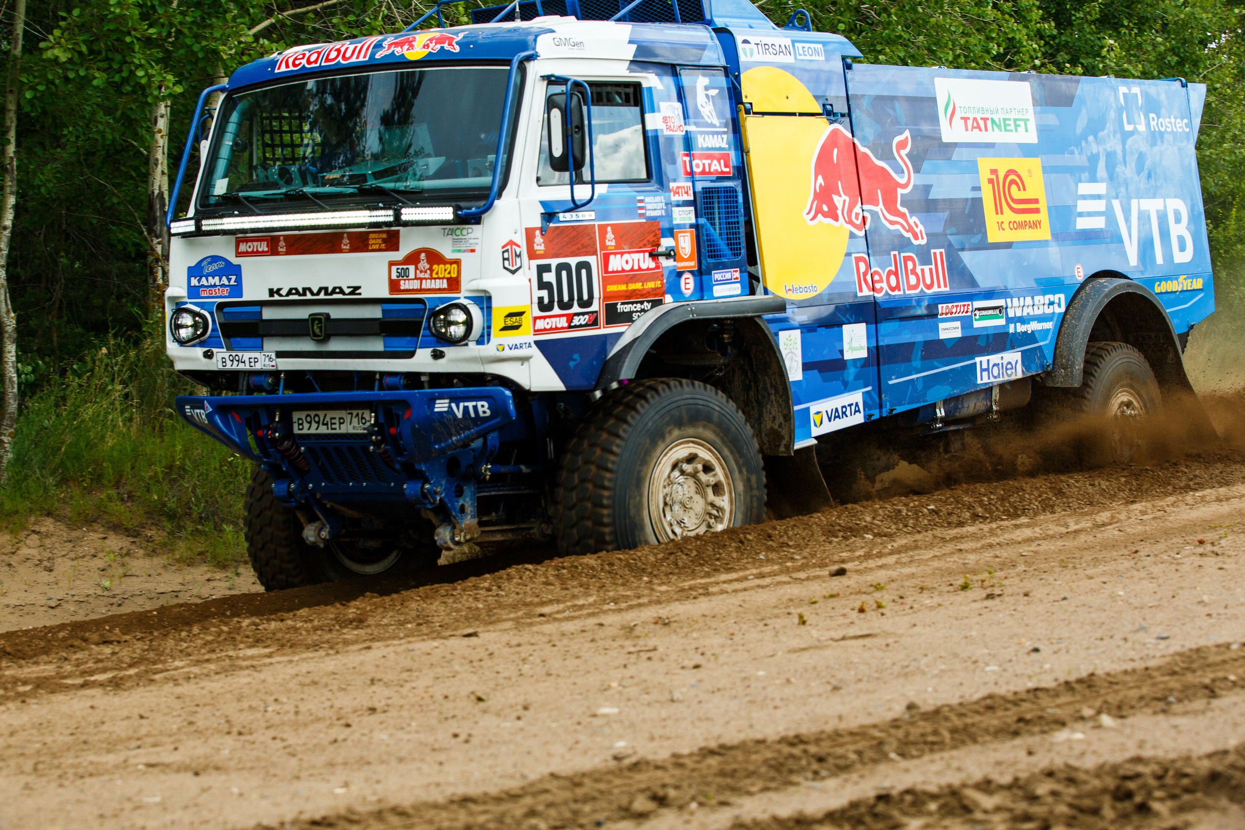 Съемка KAMAZ Master для ВТБ. Фотограф Иван Недорез