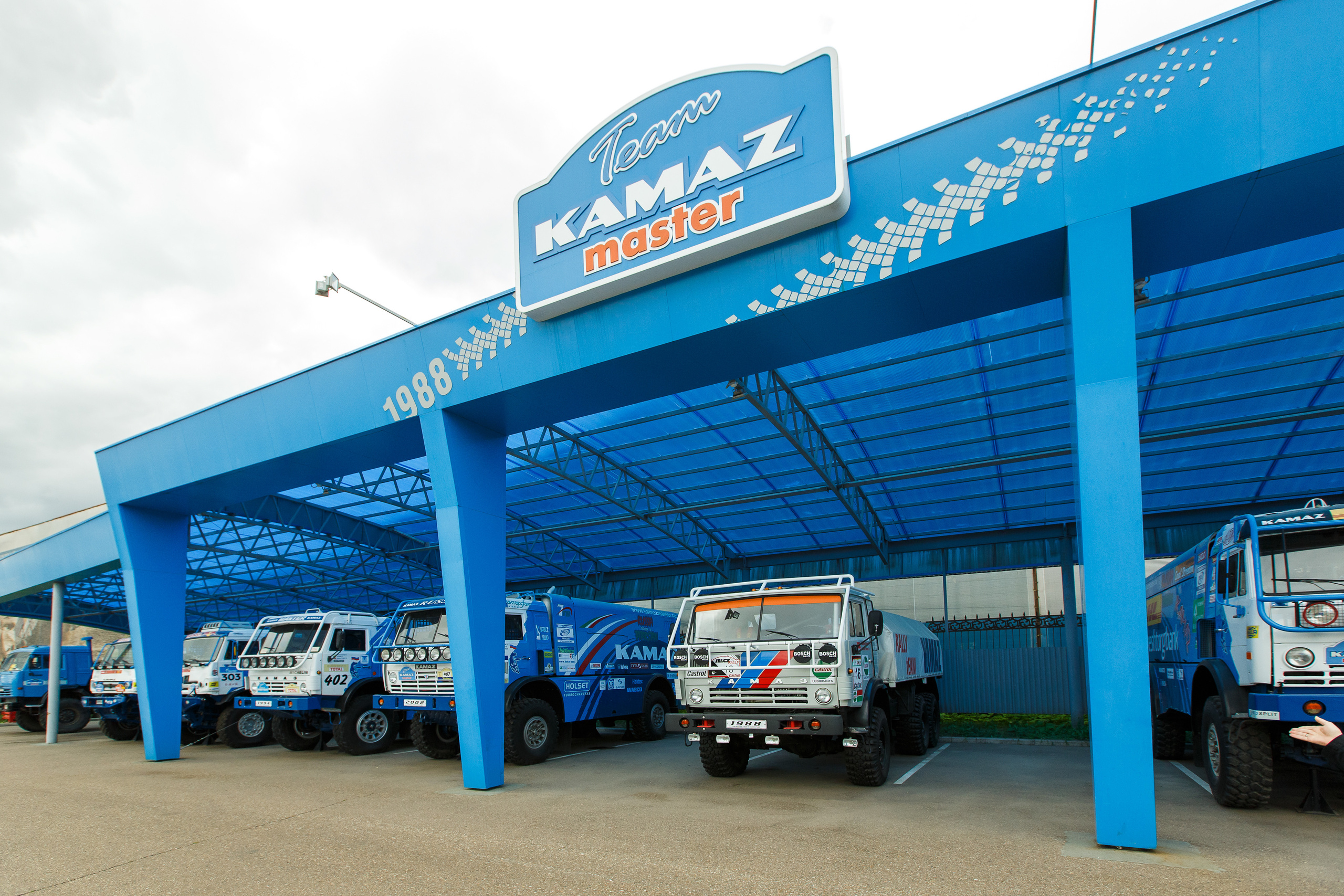 Съемка KAMAZ Master для ВТБ. Фотограф Иван Недорез