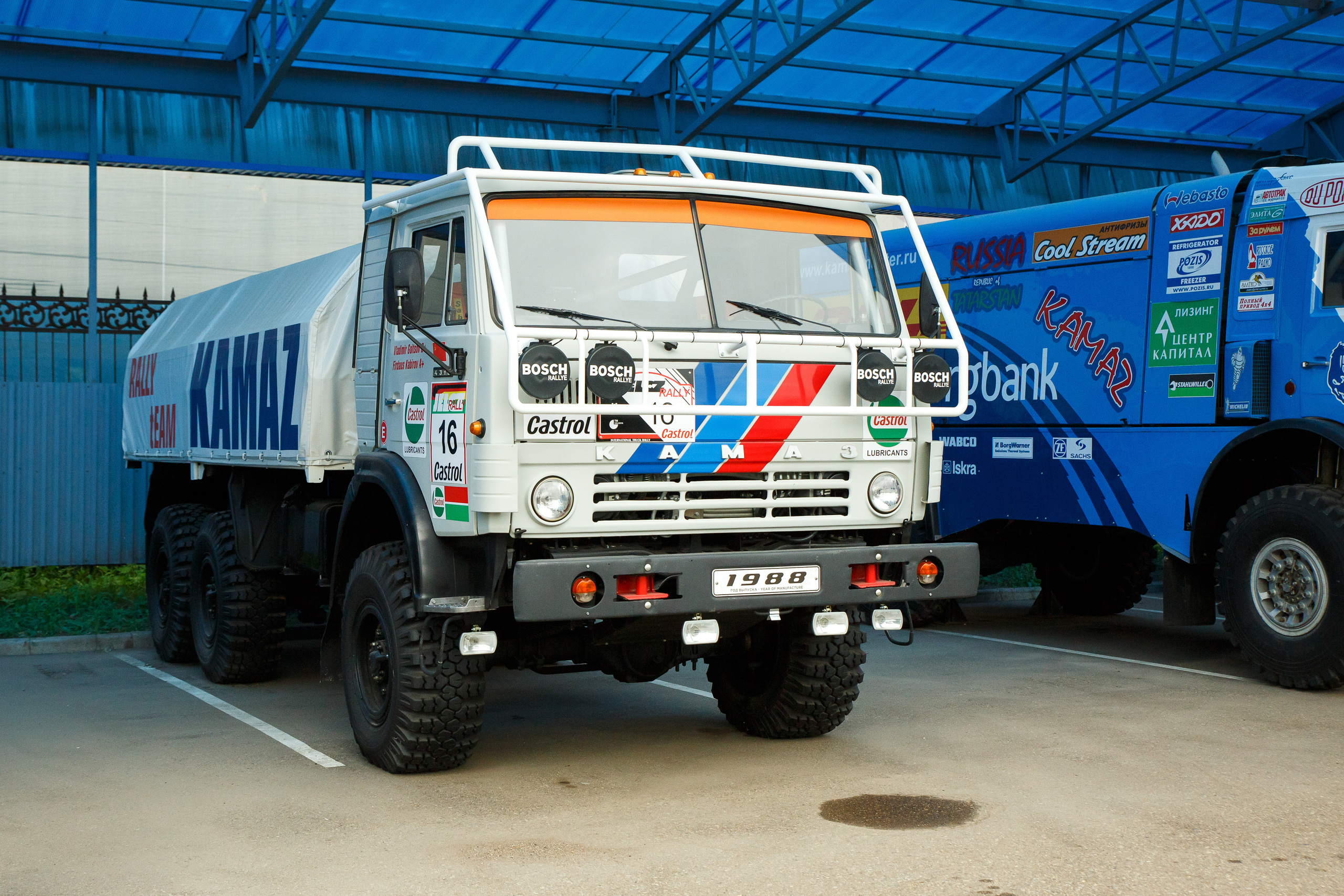 Съемка KAMAZ Master для ВТБ. Фотограф Иван Недорез