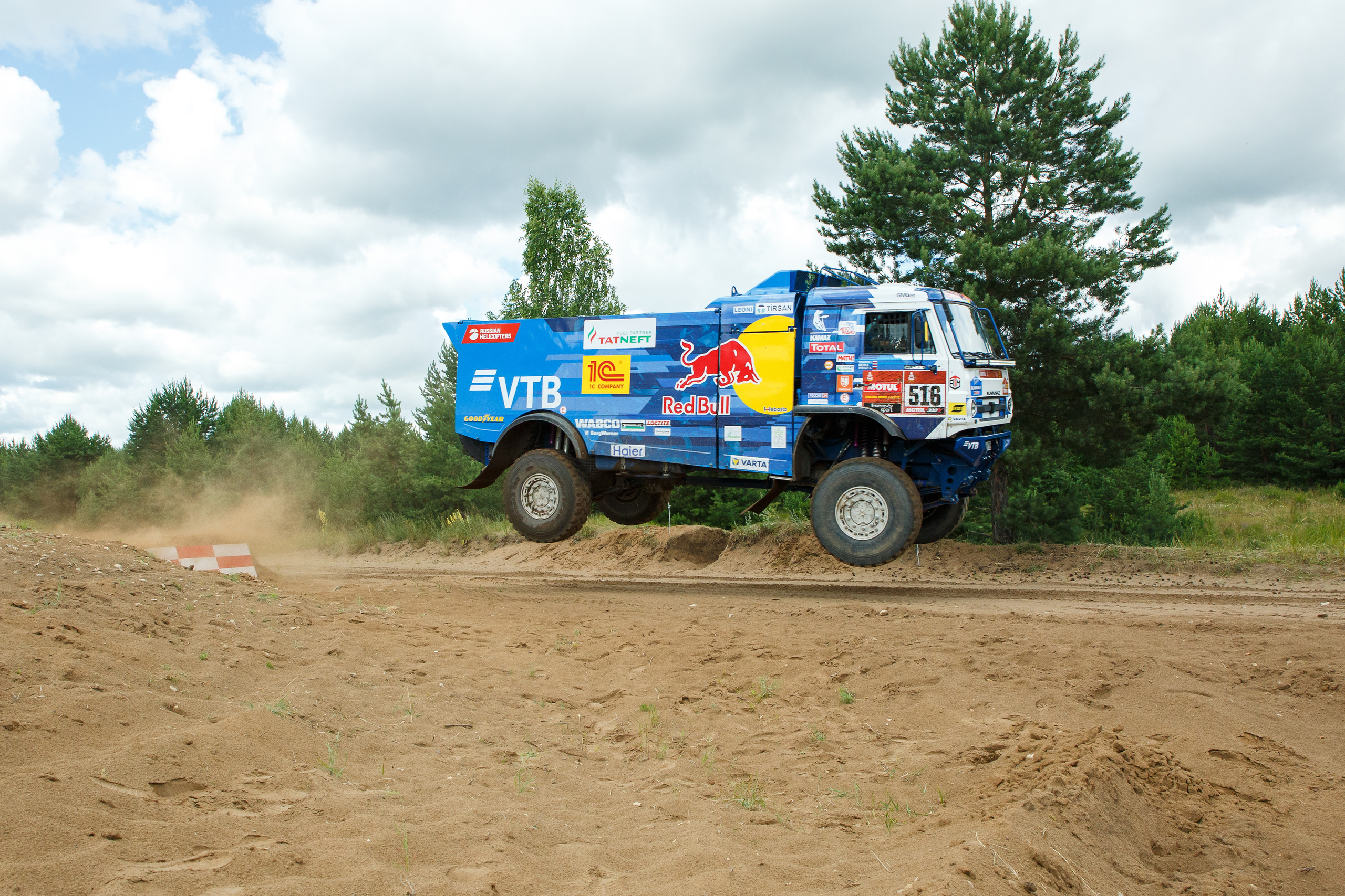 Съемка KAMAZ Master для ВТБ. Фотограф Иван Недорез