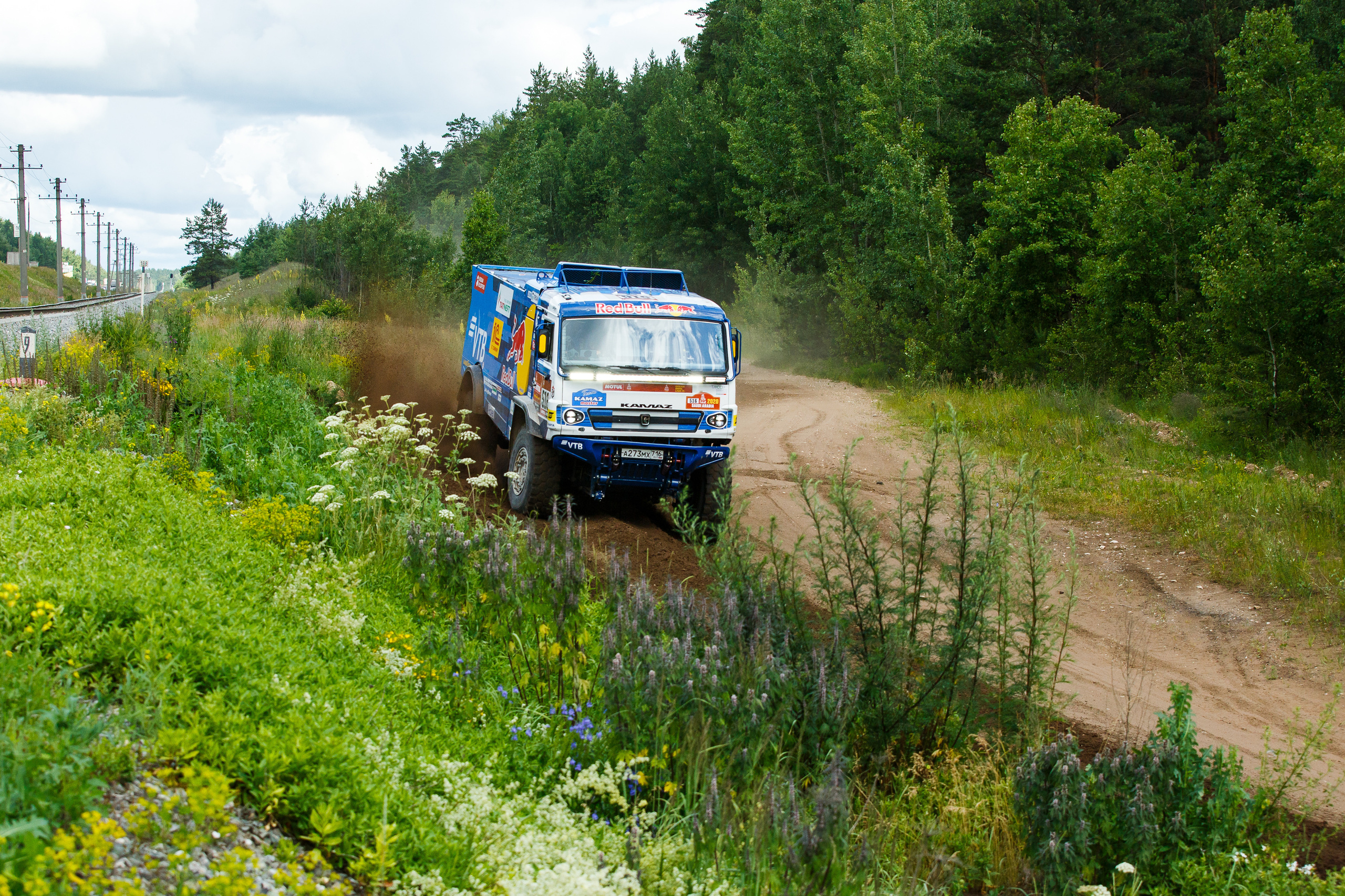 Съемка KAMAZ Master для ВТБ. Фотограф Иван Недорез