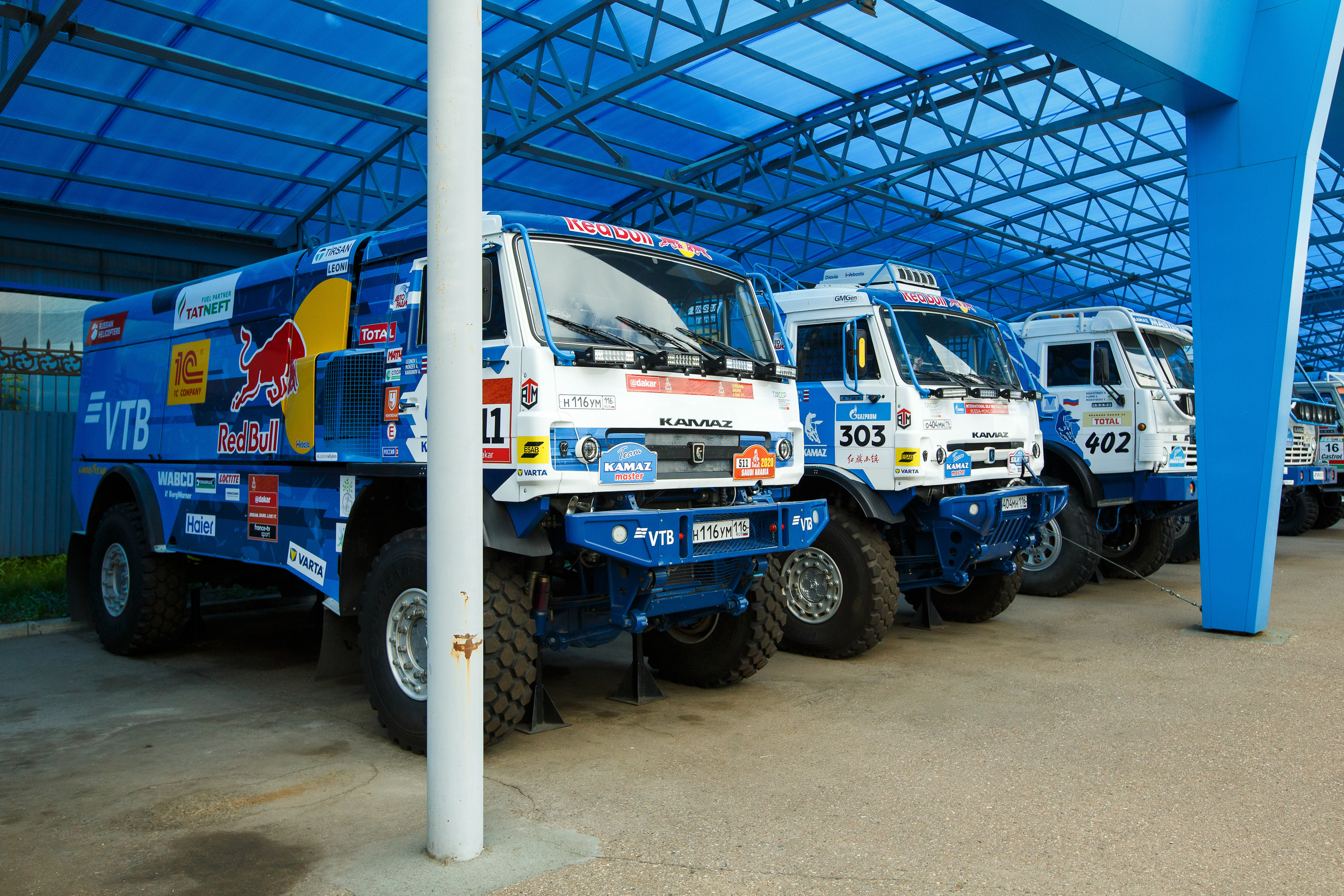 Съемка KAMAZ Master для ВТБ. Фотограф Иван Недорез