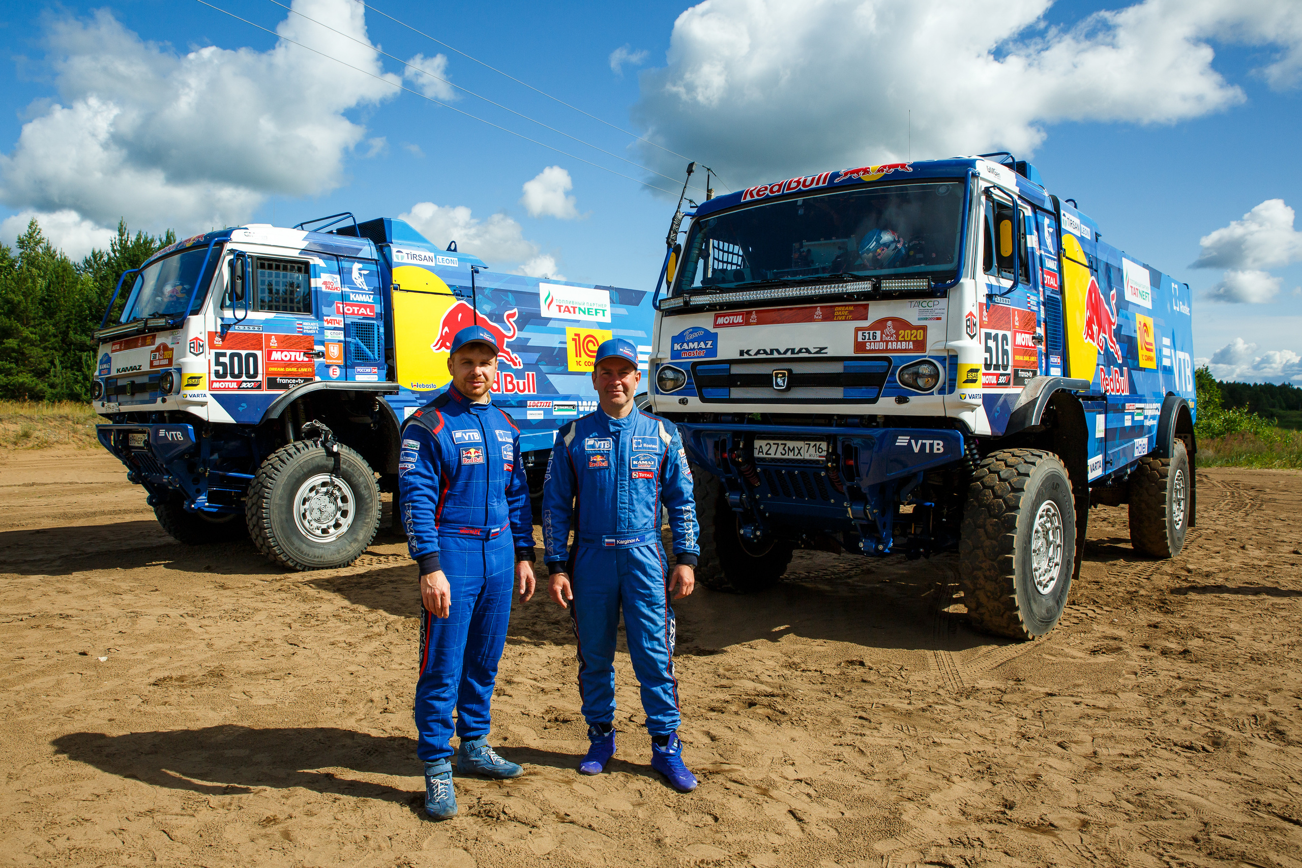 Съемка KAMAZ Master для ВТБ. Фотограф Иван Недорез