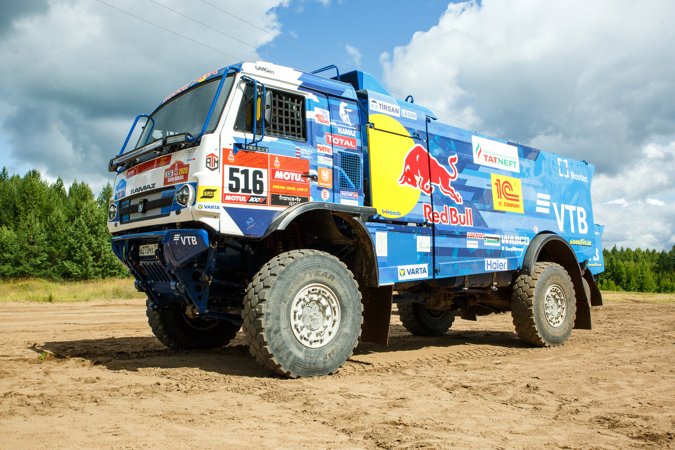 Съемка KAMAZ Master для ВТБ. Фотограф Иван Недорез