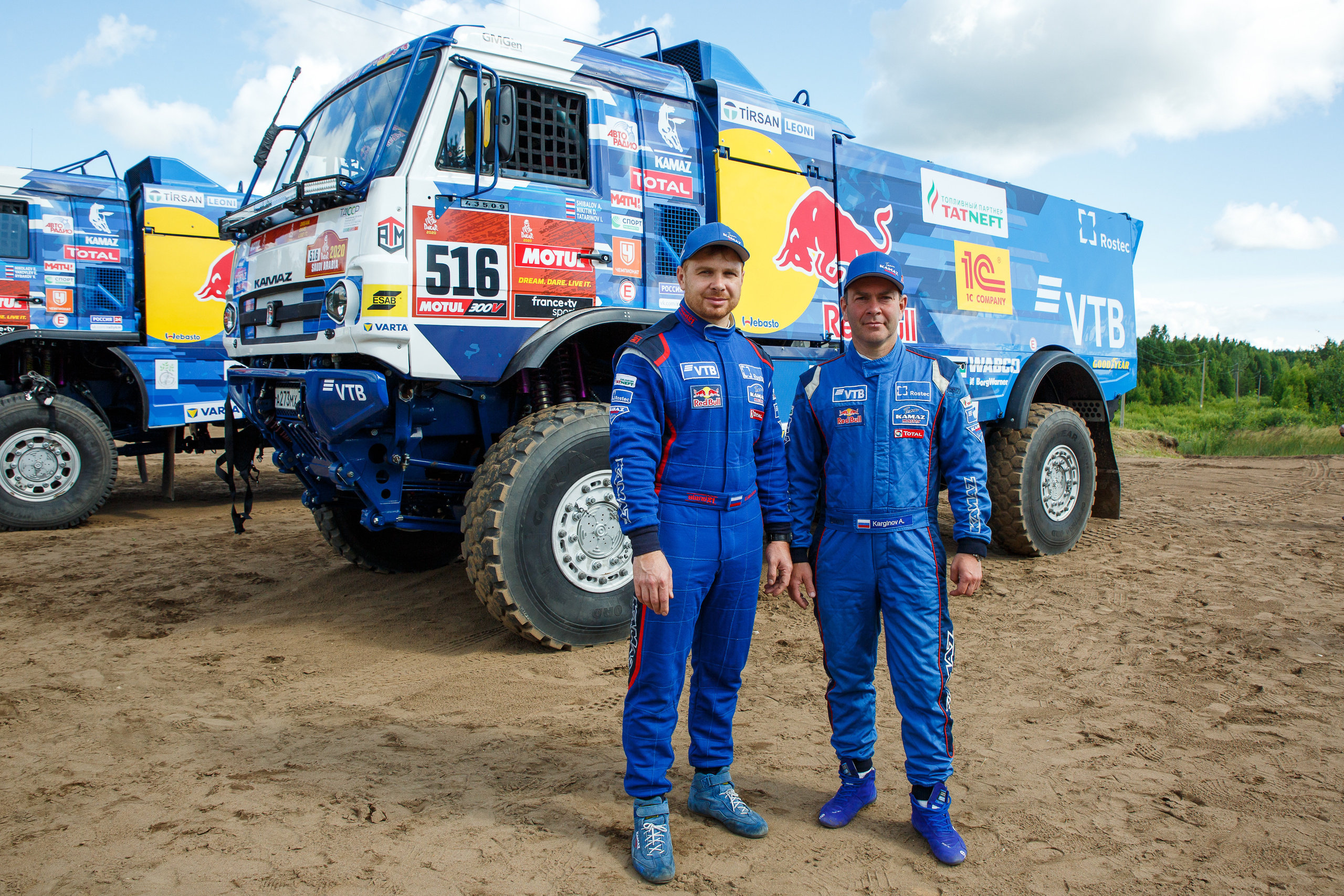 Съемка KAMAZ Master для ВТБ. Фотограф Иван Недорез