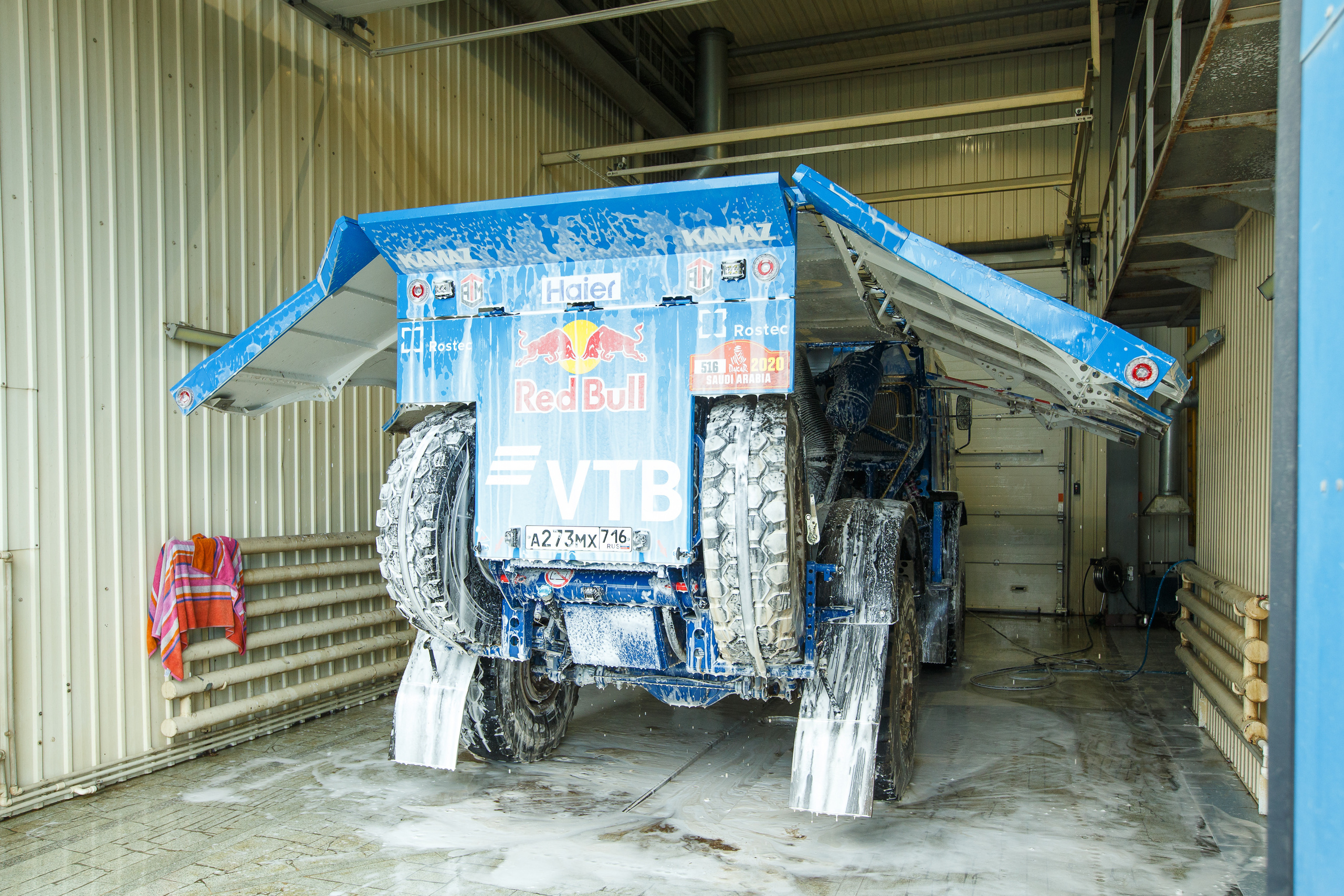 Съемка KAMAZ Master для ВТБ. Фотограф Иван Недорез