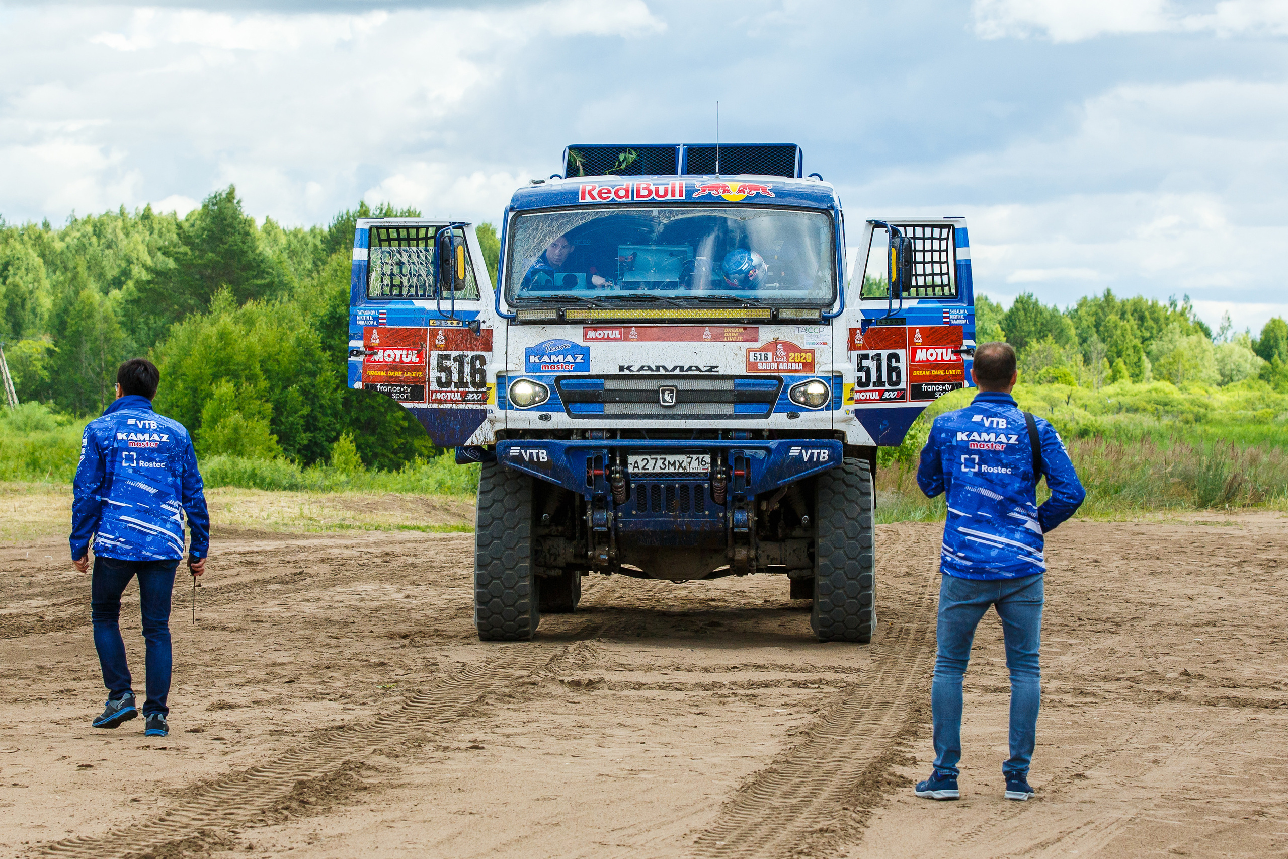 Съемка KAMAZ Master для ВТБ. Фотограф Иван Недорез
