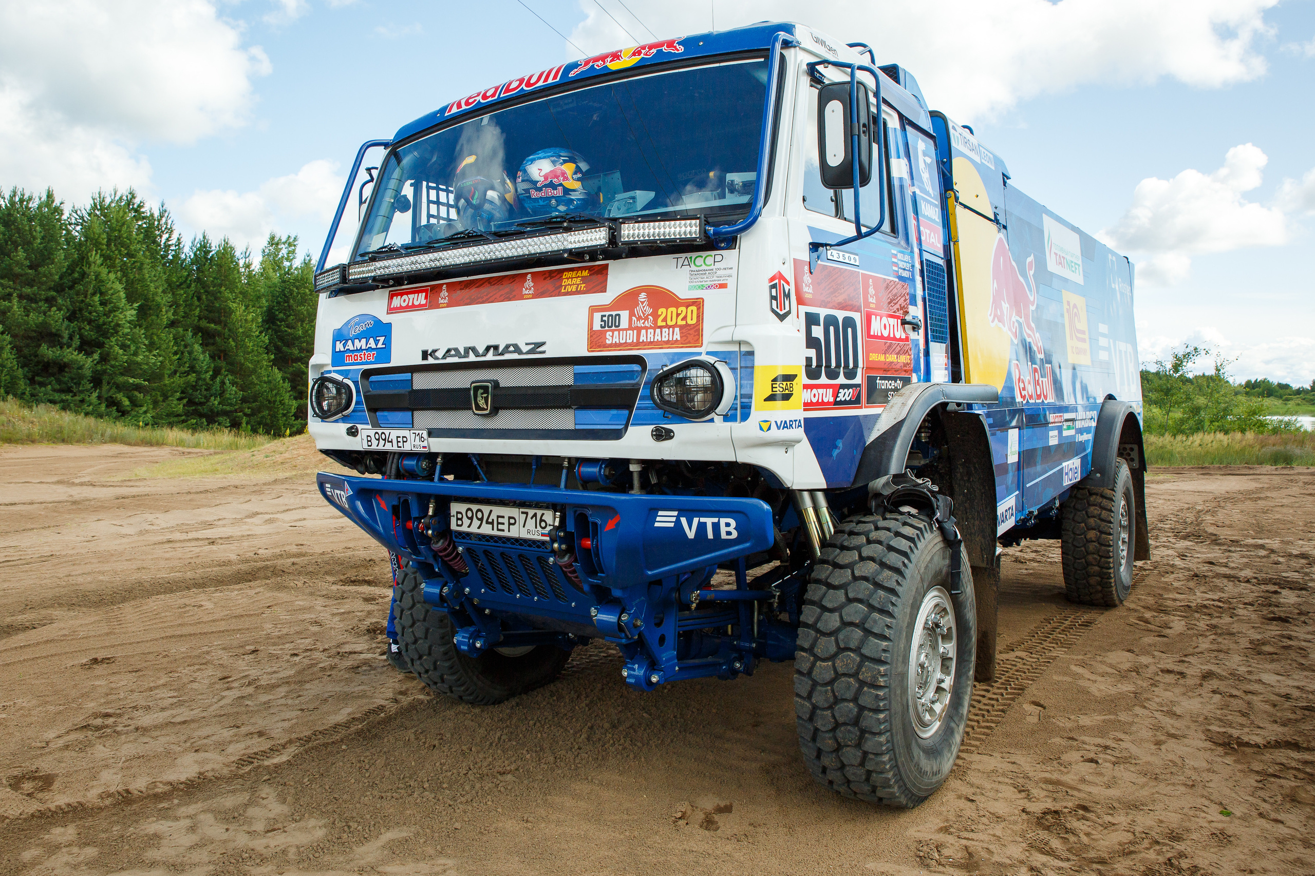Съемка KAMAZ Master для ВТБ. Фотограф Иван Недорез