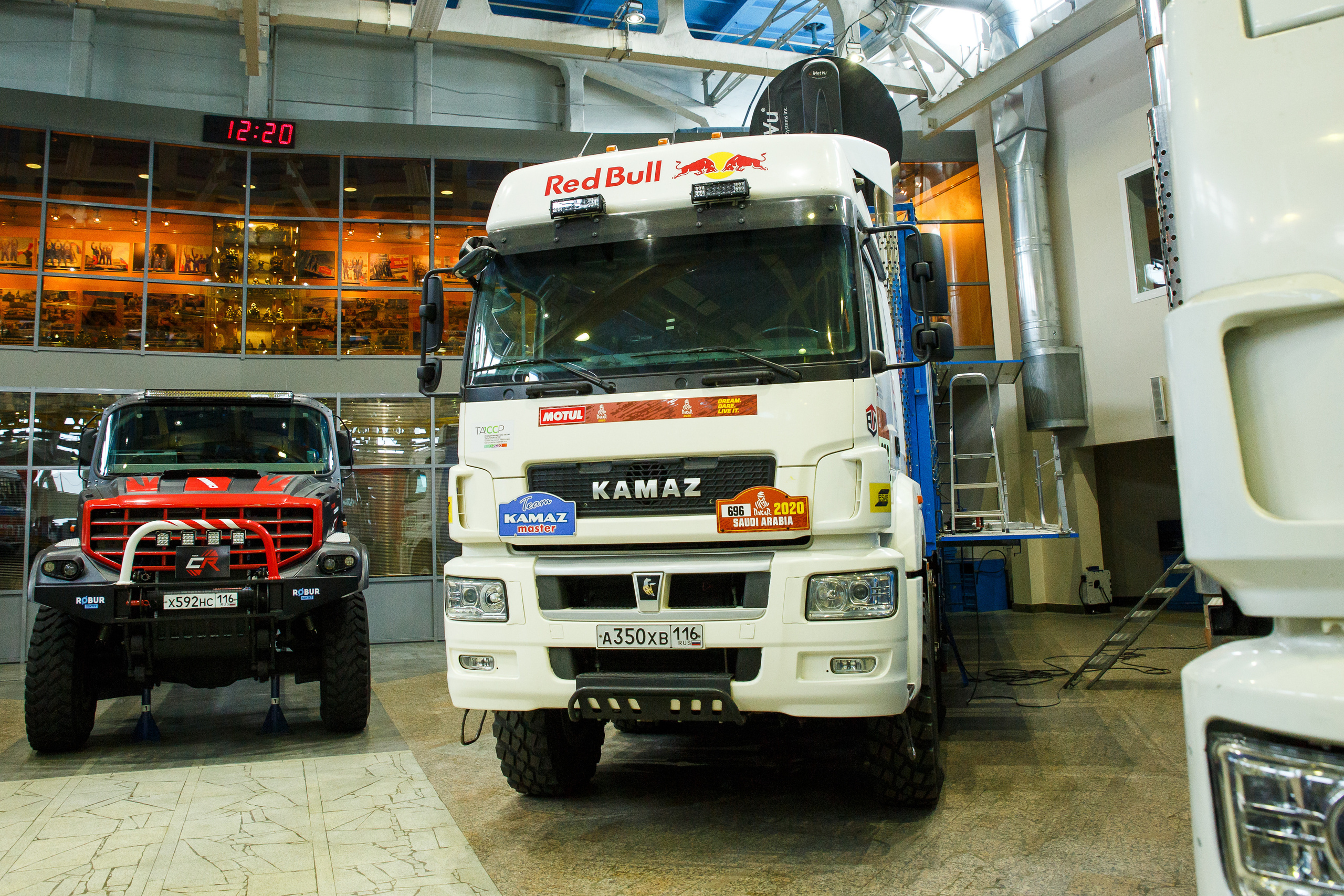 Съемка KAMAZ Master для ВТБ. Фотограф Иван Недорез