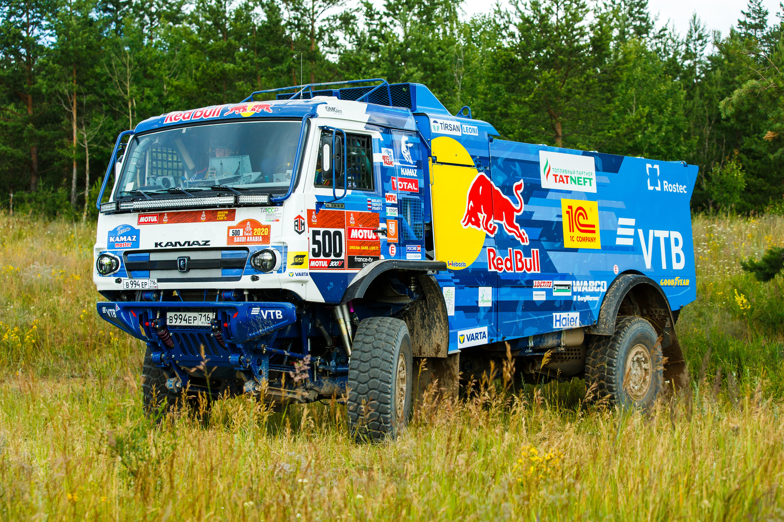 Съемка KAMAZ Master для ВТБ. Фотограф Иван Недорез