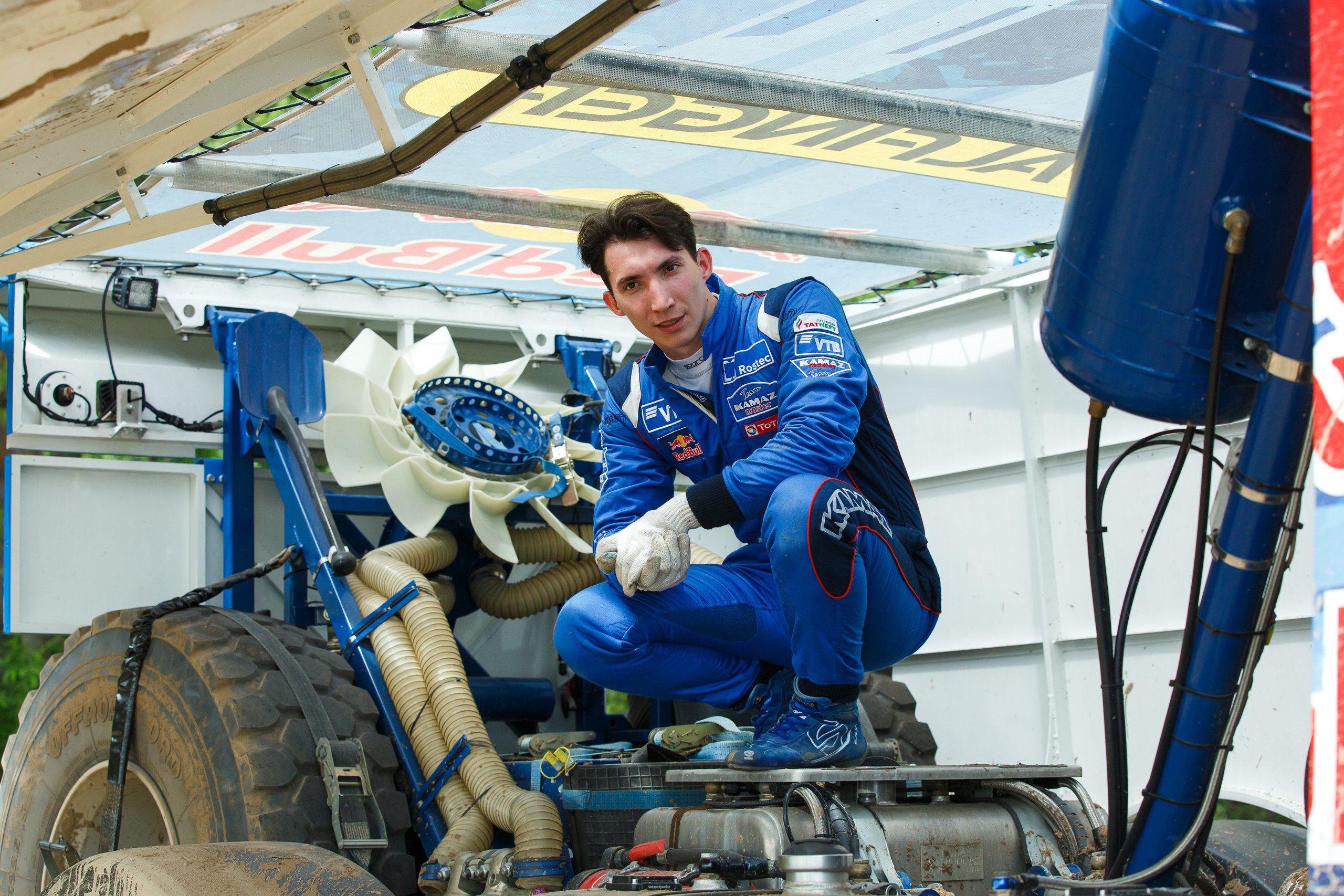 Съемка KAMAZ Master для ВТБ. Фотограф Иван Недорез