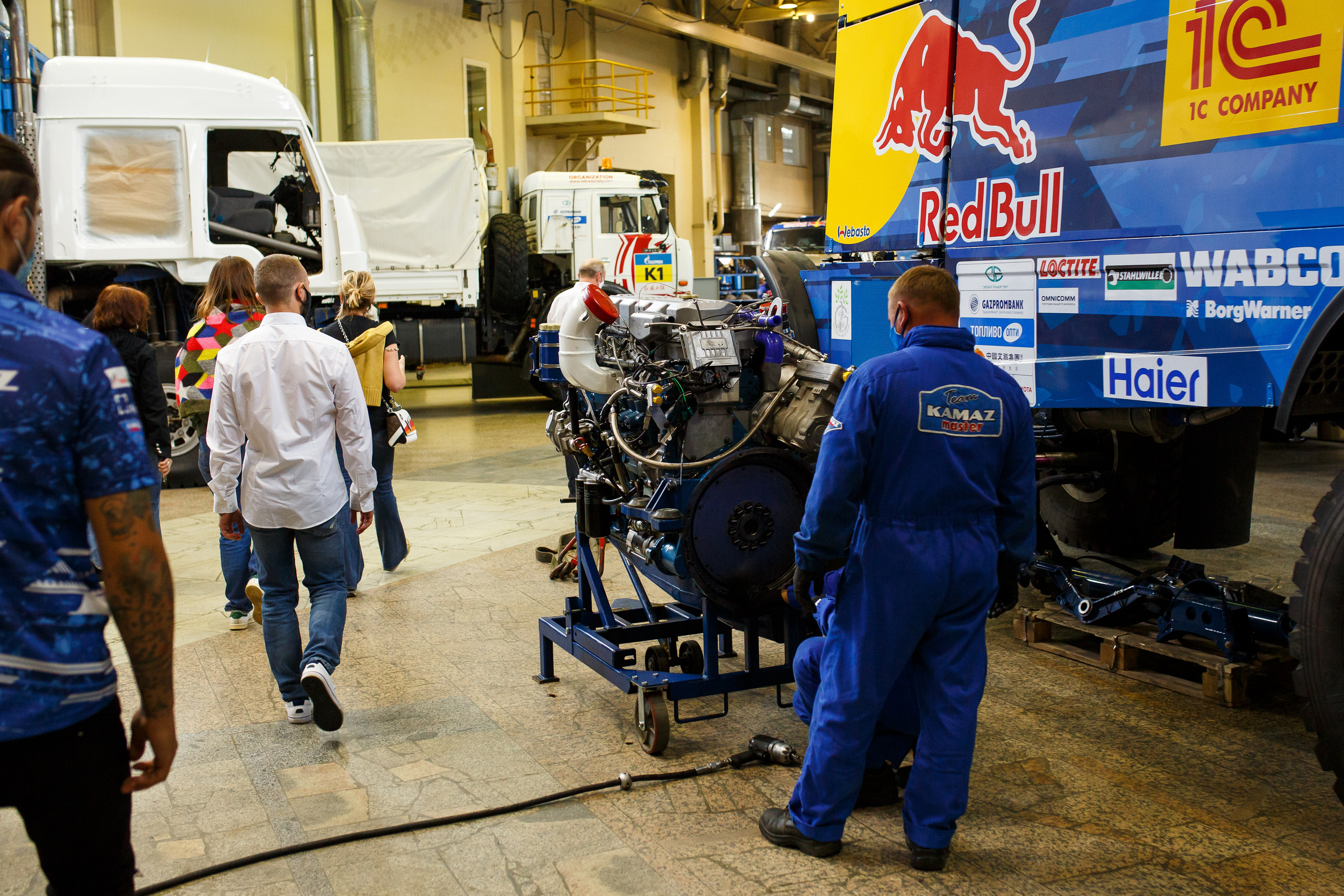 Съемка KAMAZ Master для ВТБ. Фотограф Иван Недорез