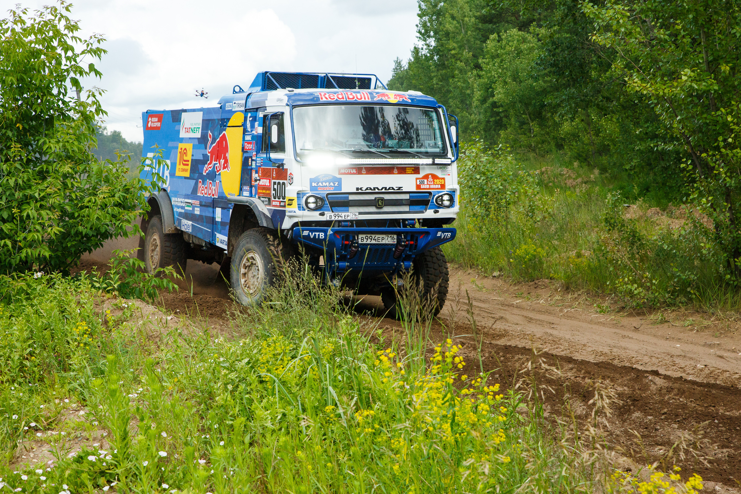 Съемка KAMAZ Master для ВТБ. Фотограф Иван Недорез
