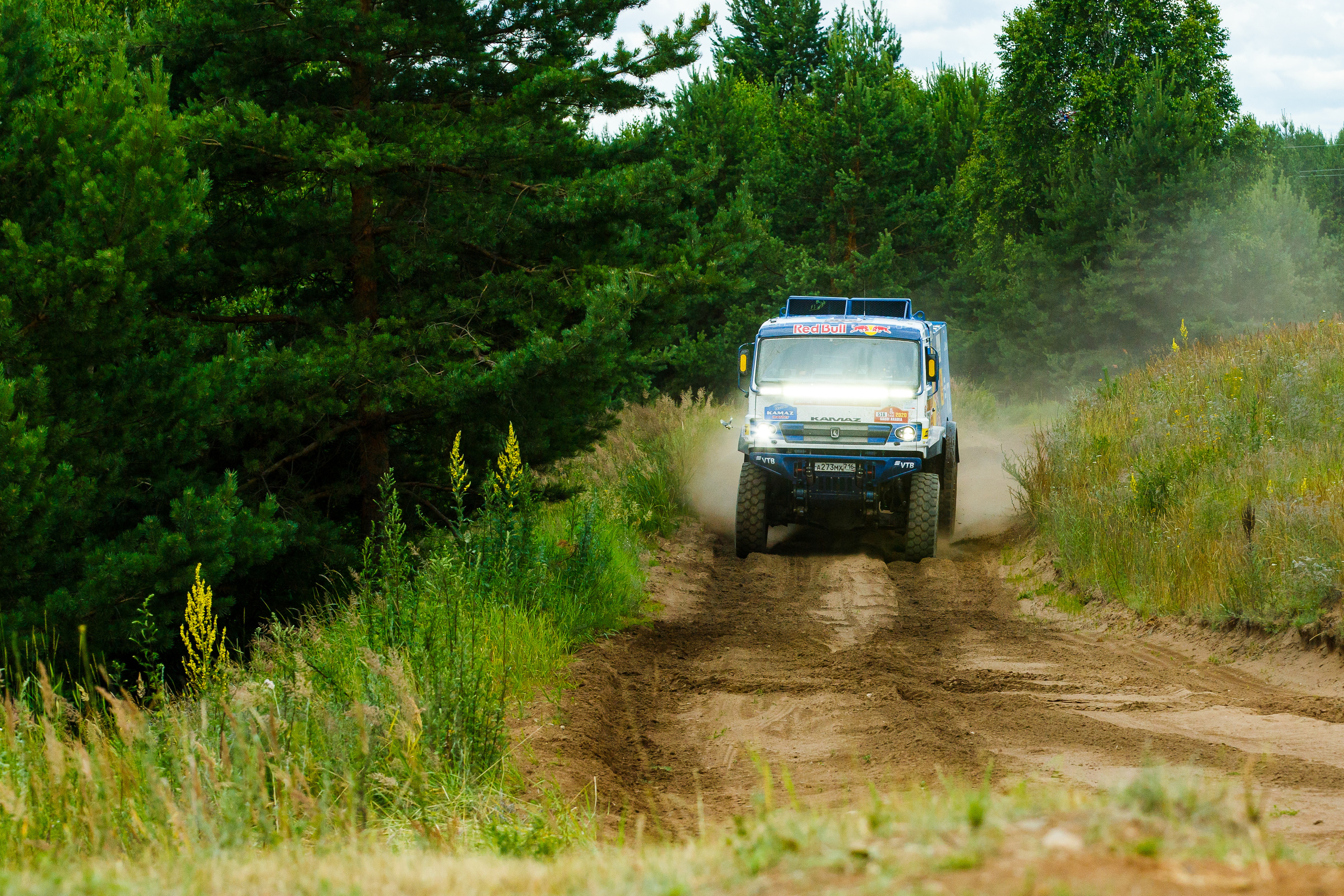 Съемка KAMAZ Master для ВТБ. Фотограф Иван Недорез
