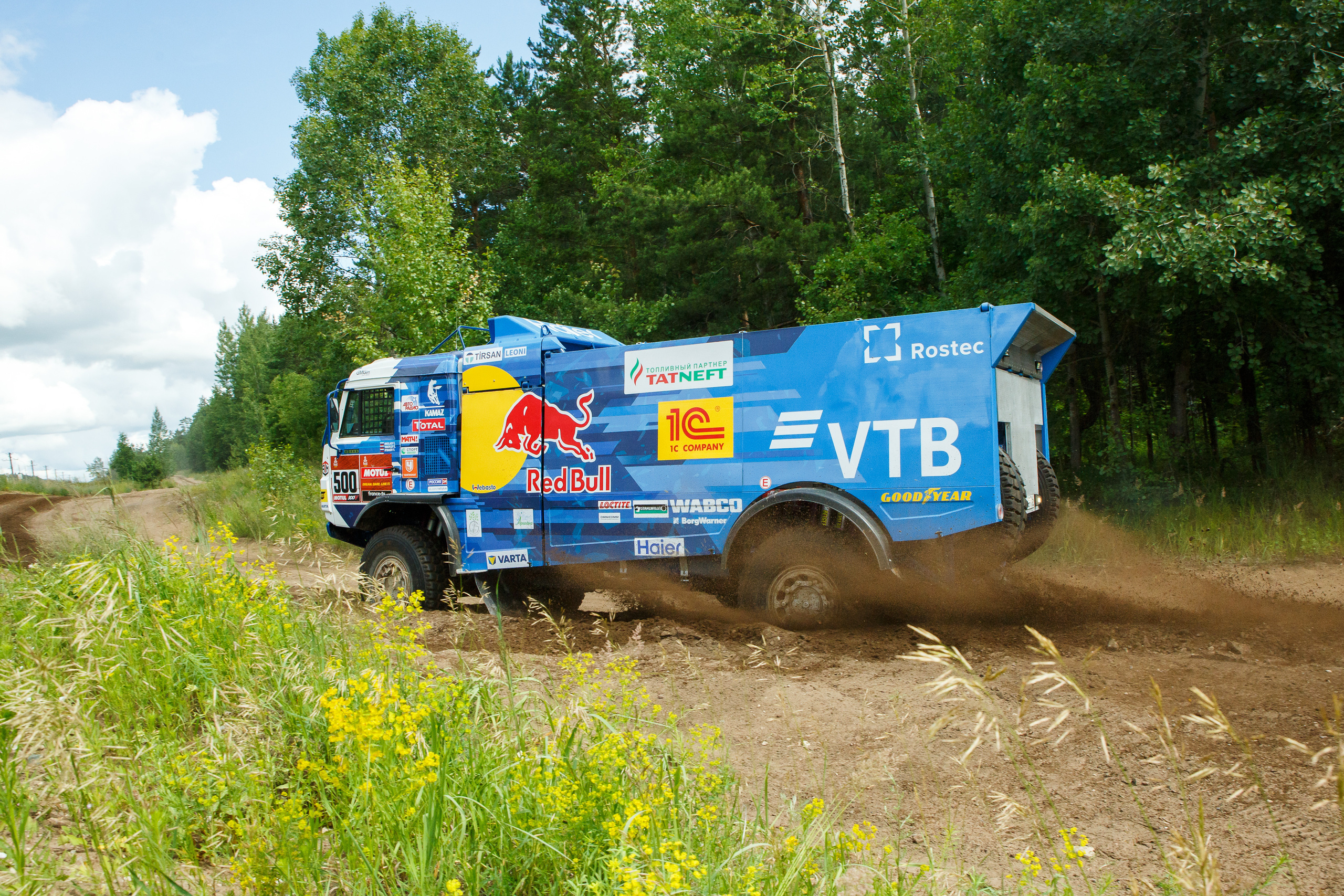 Съемка KAMAZ Master для ВТБ. Фотограф Иван Недорез