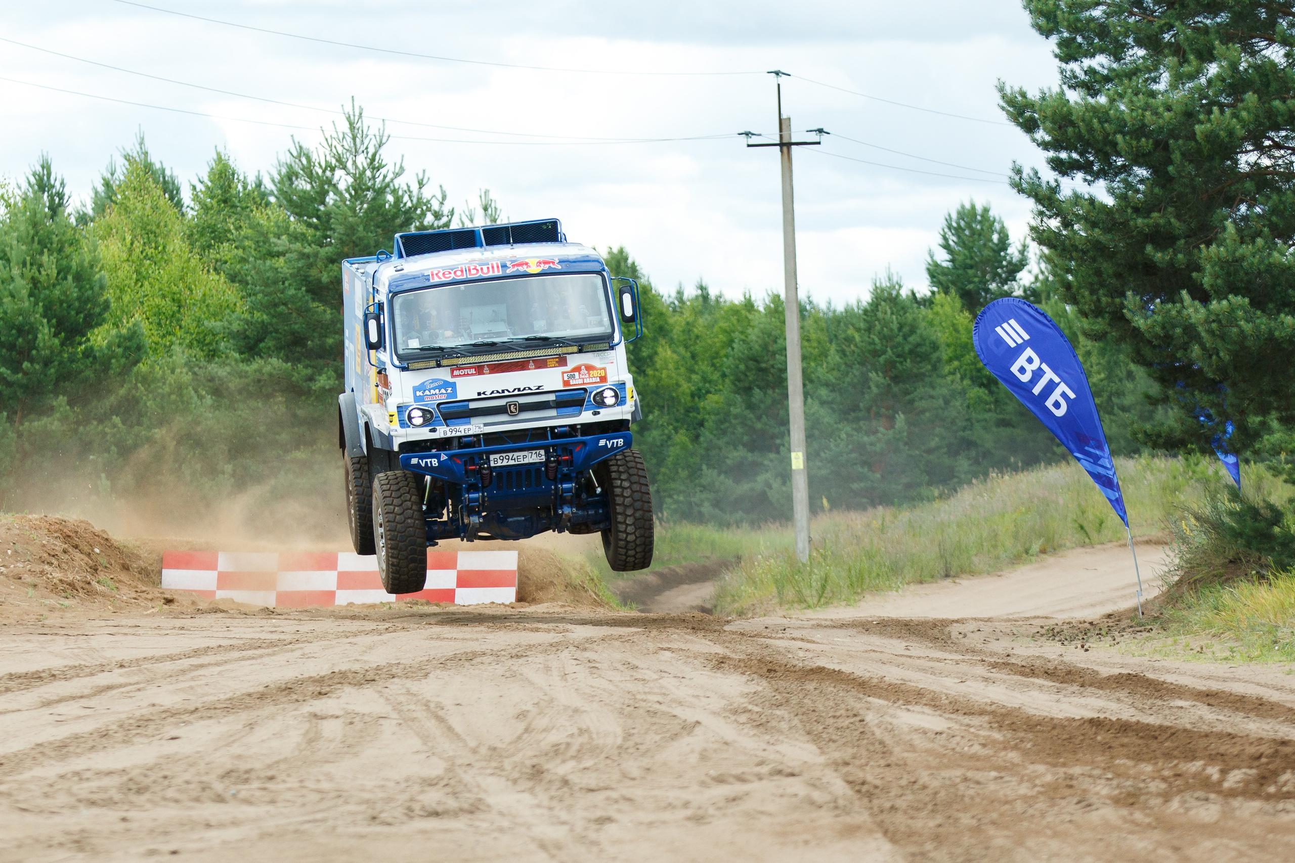 Съемка KAMAZ Master для ВТБ. Фотограф Иван Недорез