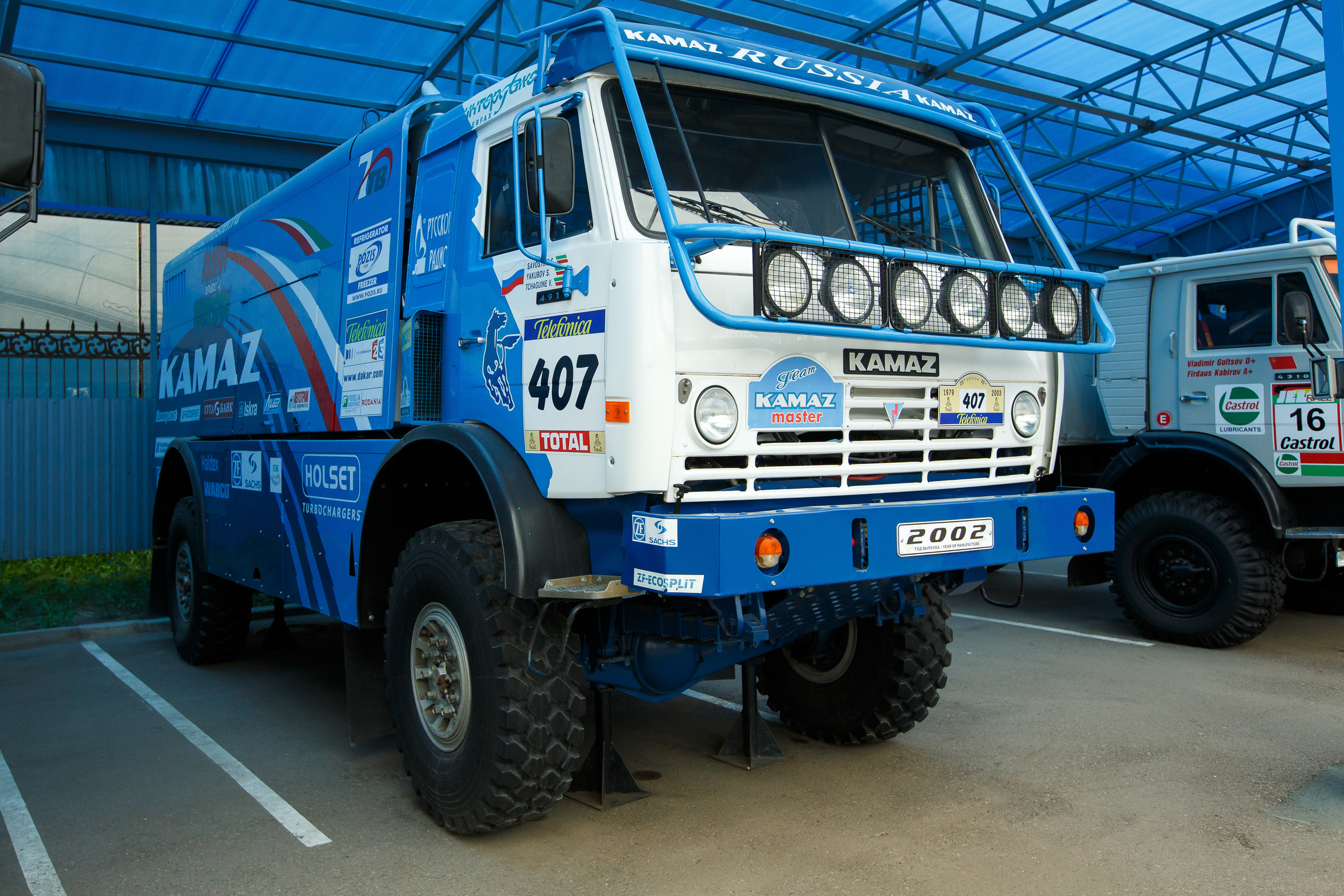 Съемка KAMAZ Master для ВТБ. Фотограф Иван Недорез