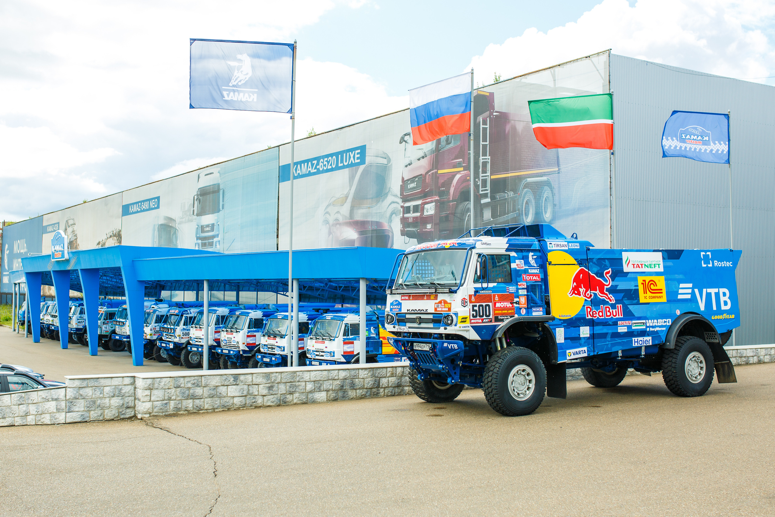 Съемка KAMAZ Master для ВТБ. Фотограф Иван Недорез