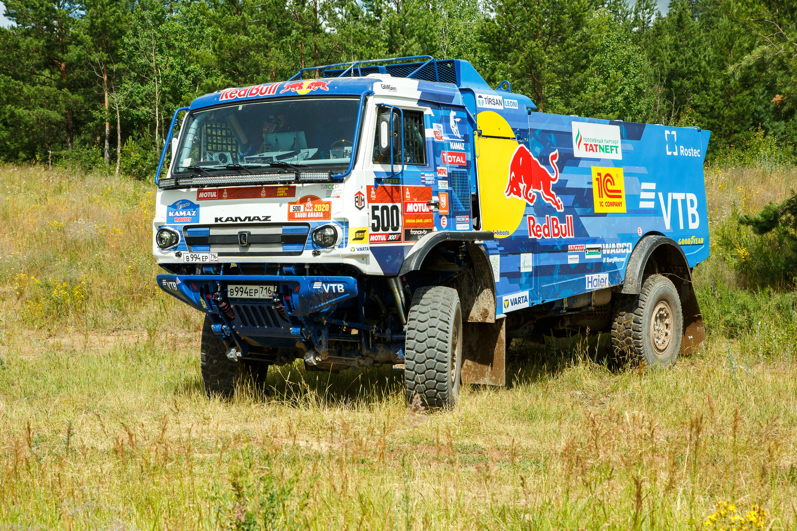 Съемка KAMAZ Master для ВТБ. Фотограф Иван Недорез