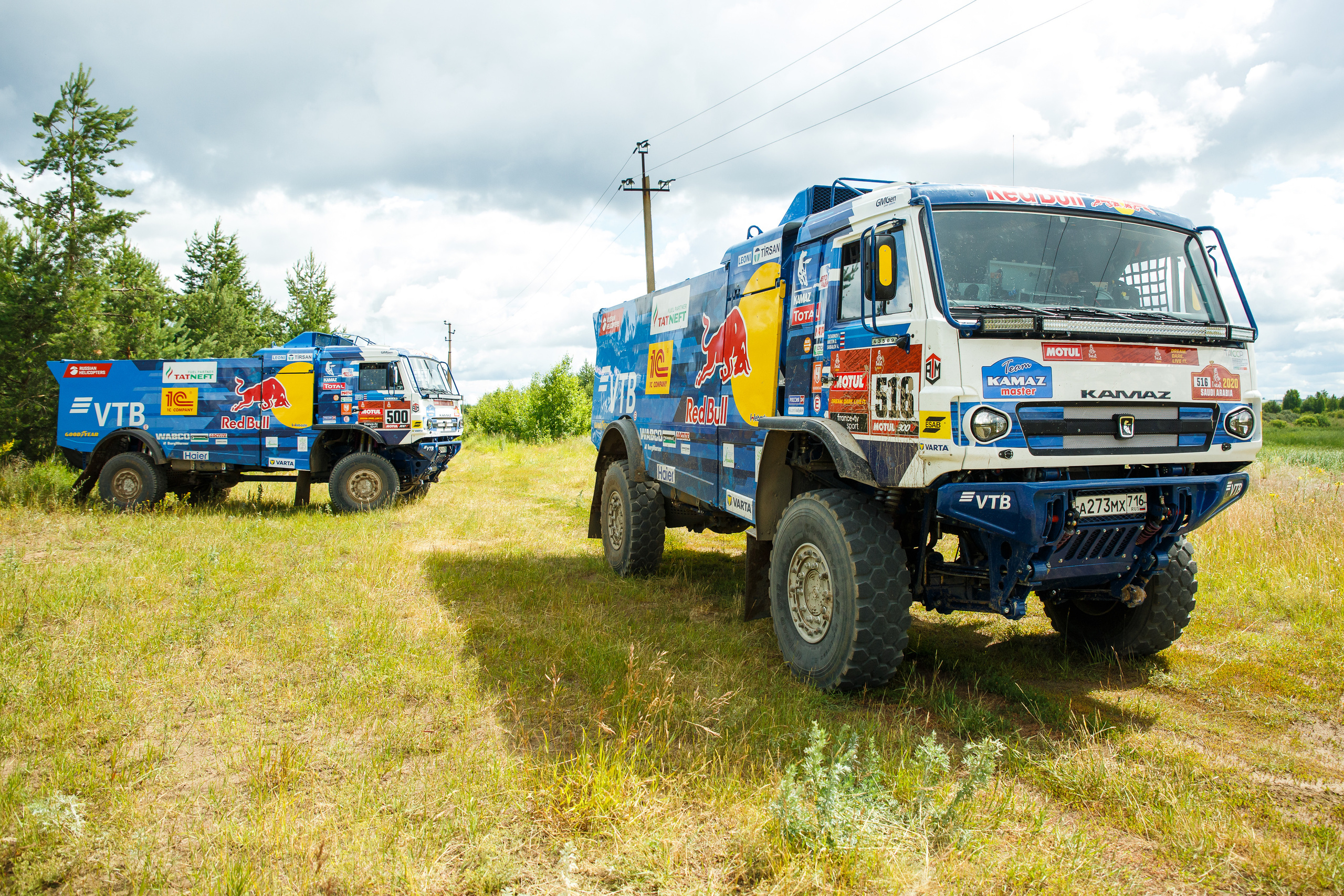 Съемка KAMAZ Master для ВТБ. Фотограф Иван Недорез