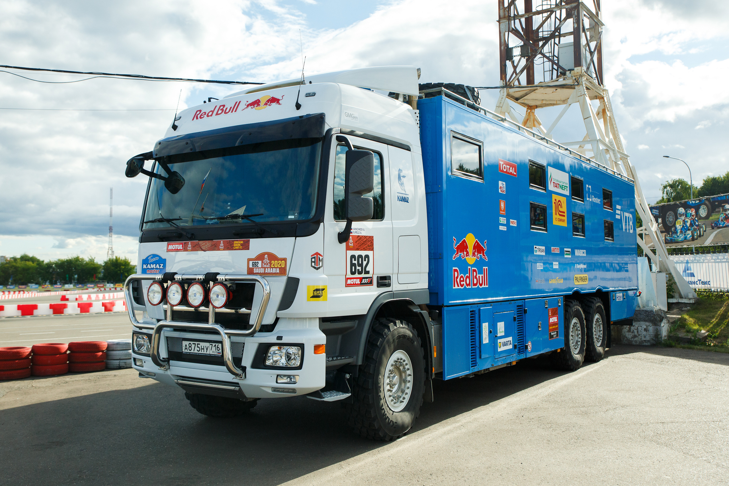 Съемка KAMAZ Master для ВТБ. Фотограф Иван Недорез