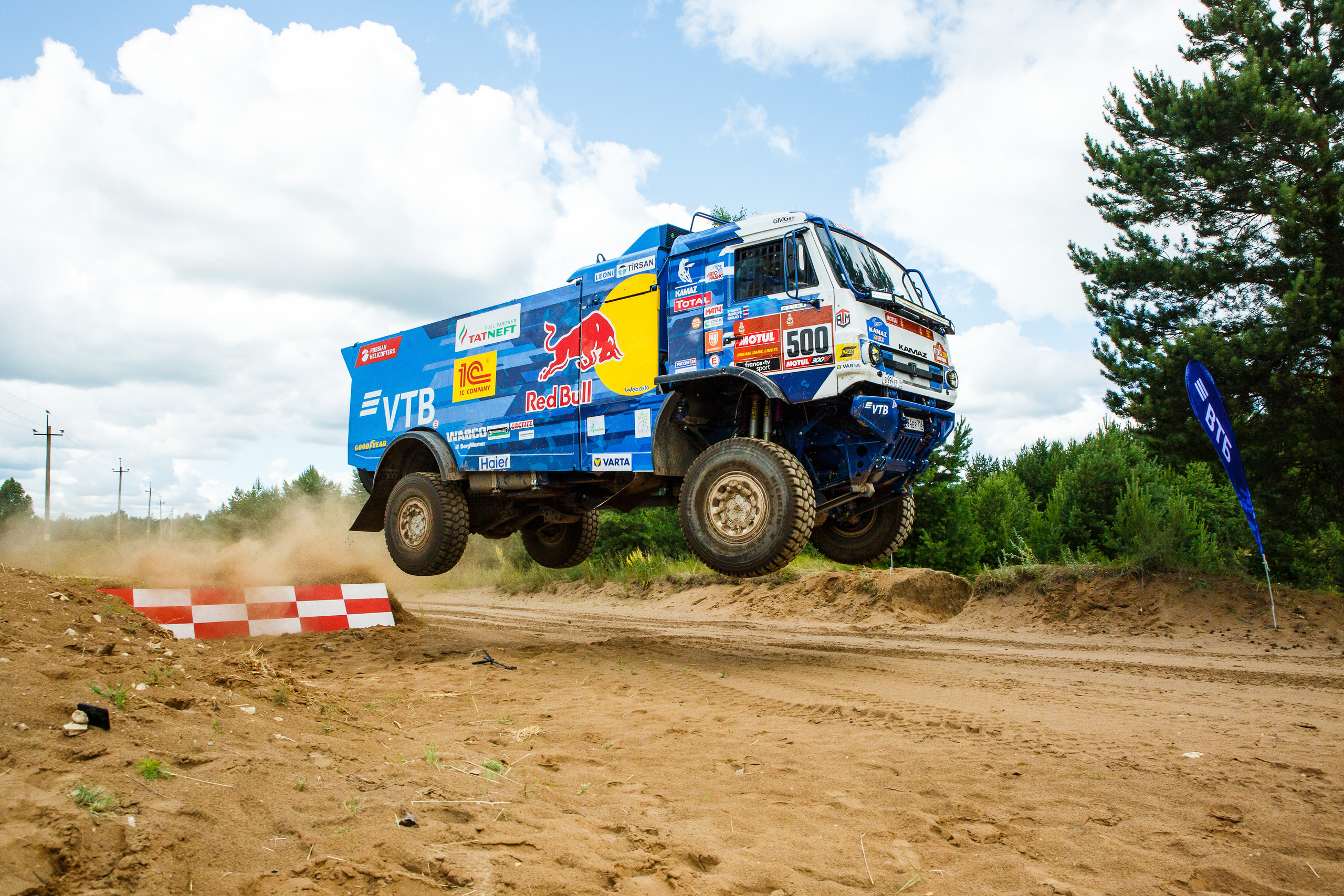 Съемка KAMAZ Master для ВТБ. Фотограф Иван Недорез