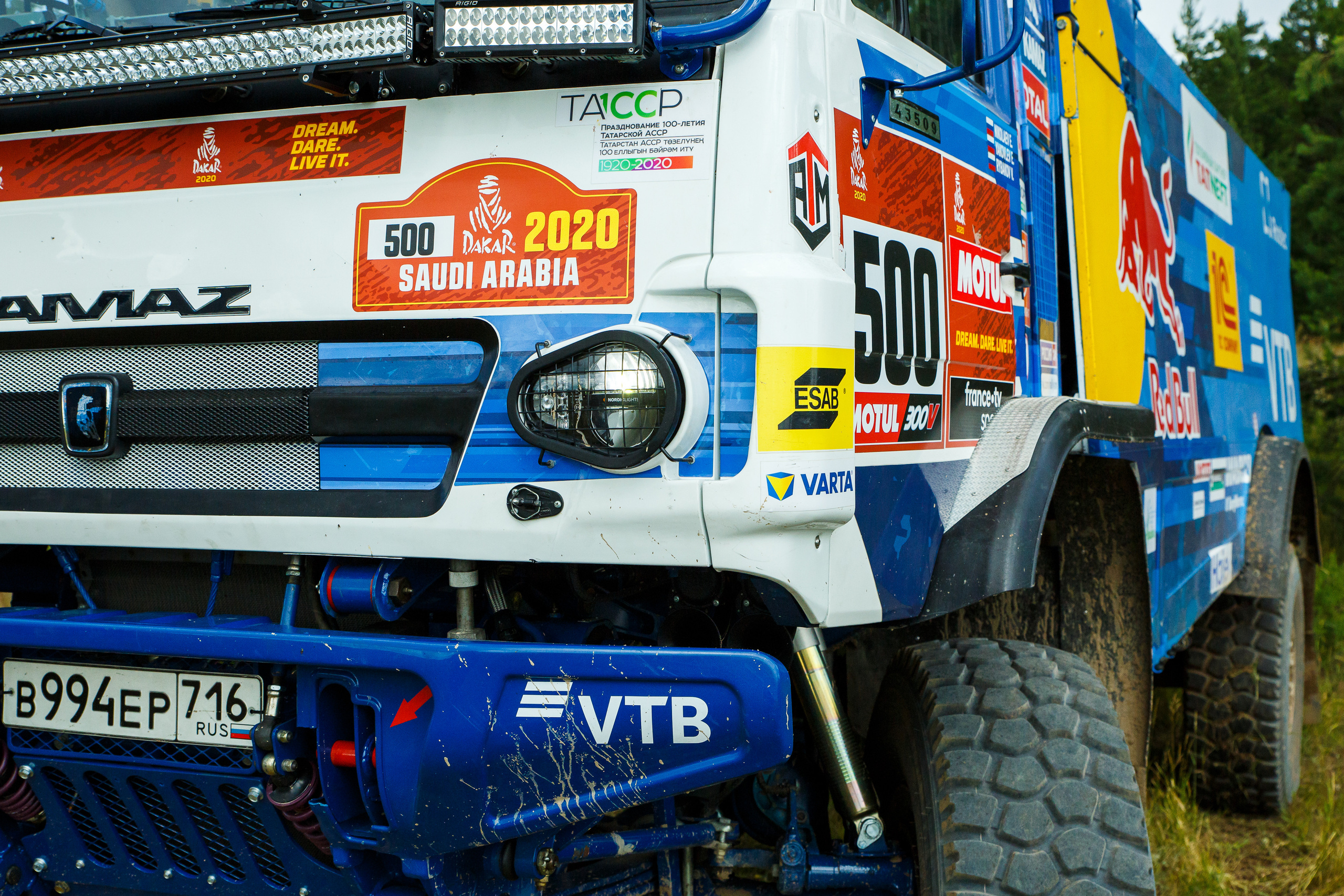 Съемка KAMAZ Master для ВТБ. Фотограф Иван Недорез