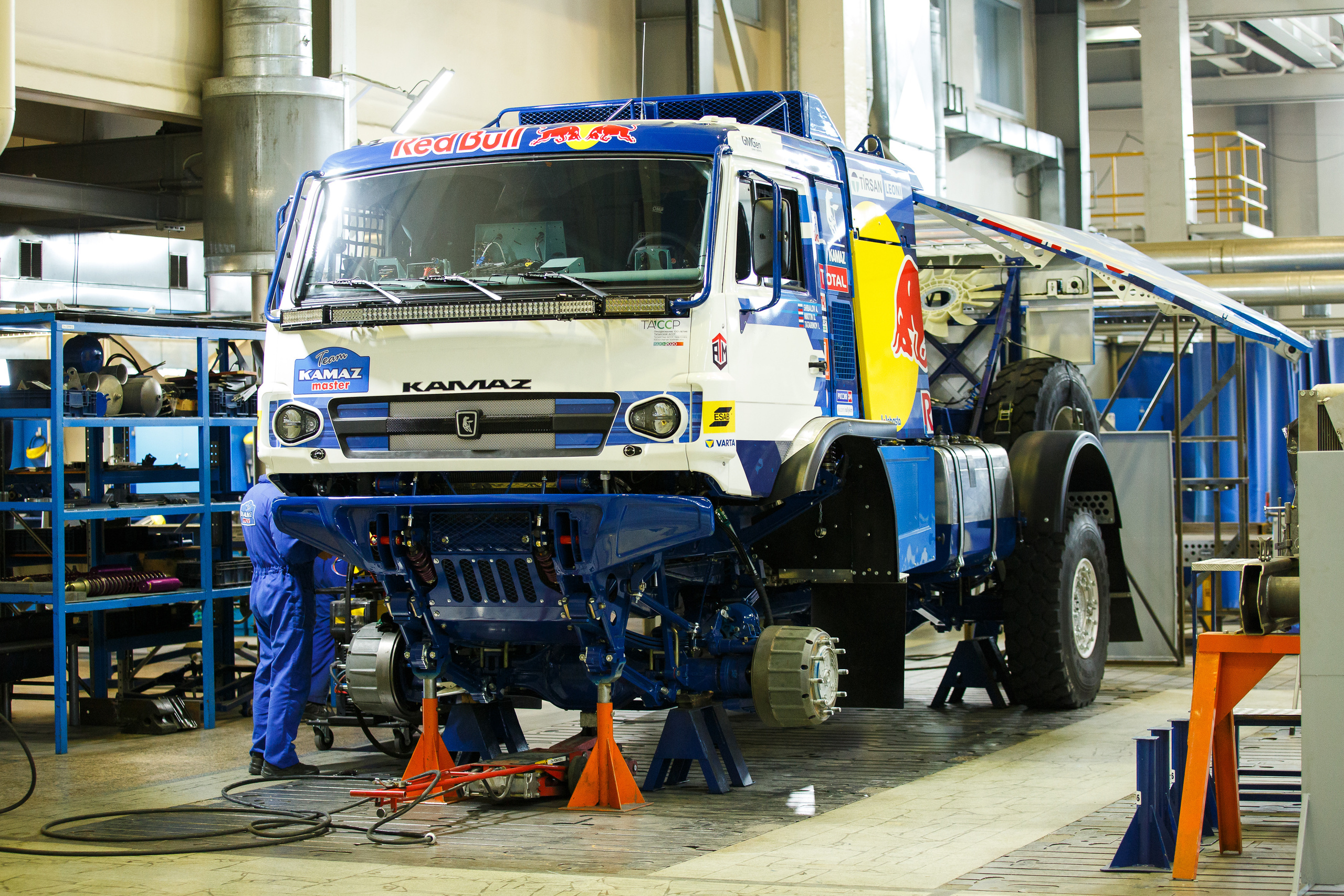 Съемка KAMAZ Master для ВТБ. Фотограф Иван Недорез