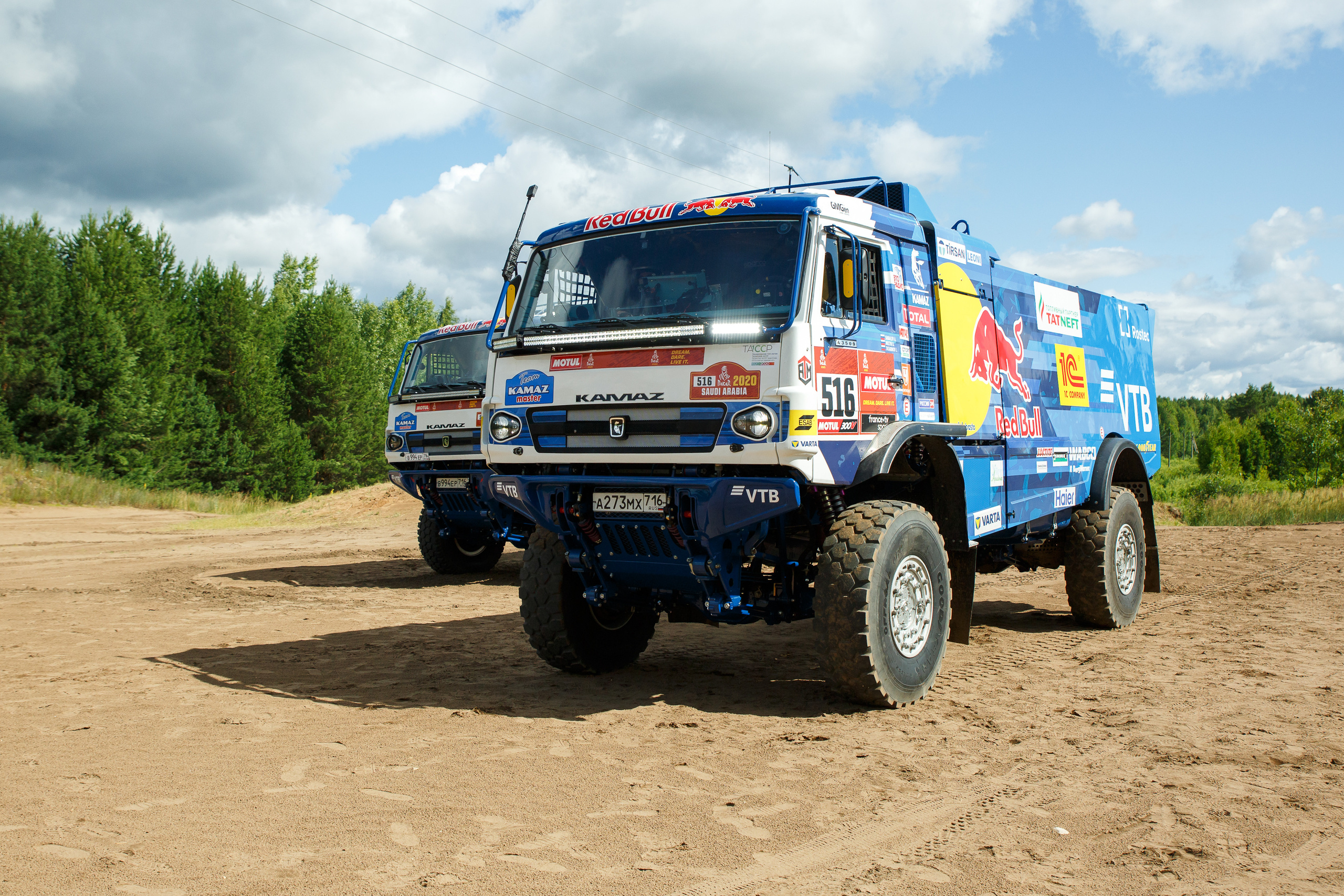 Съемка KAMAZ Master для ВТБ. Фотограф Иван Недорез