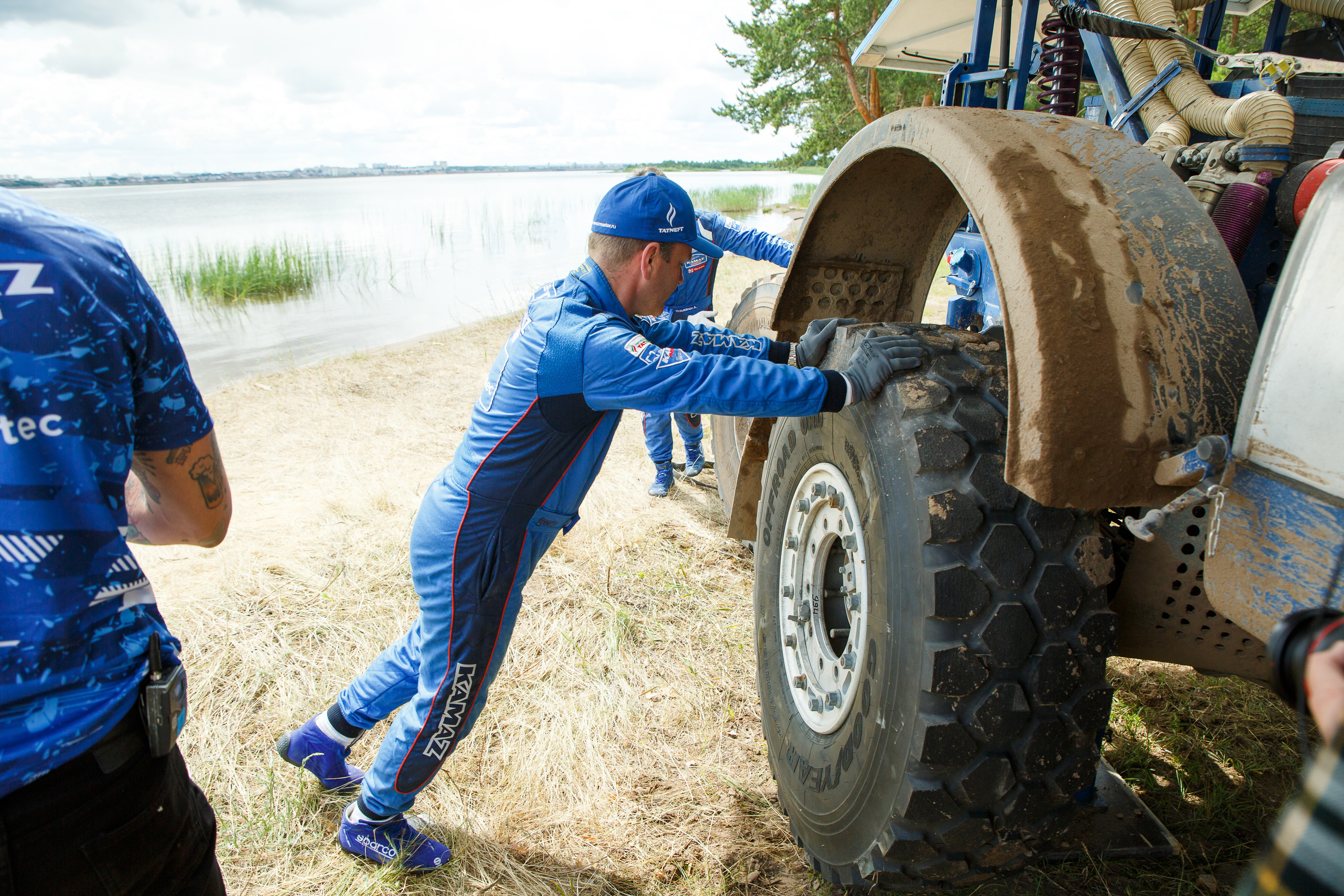 Съемка KAMAZ Master для ВТБ. Фотограф Иван Недорез