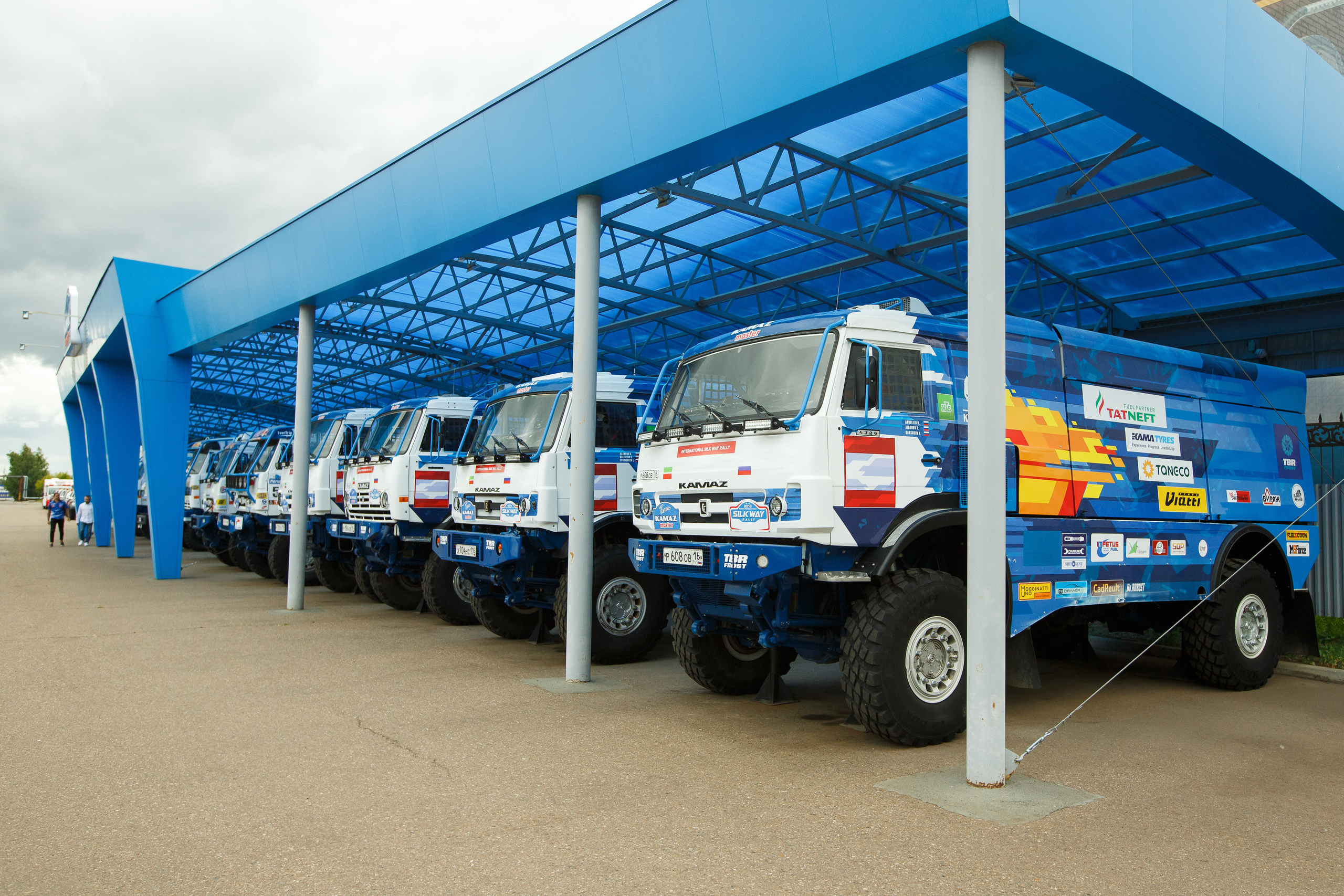 Съемка KAMAZ Master для ВТБ. Фотограф Иван Недорез