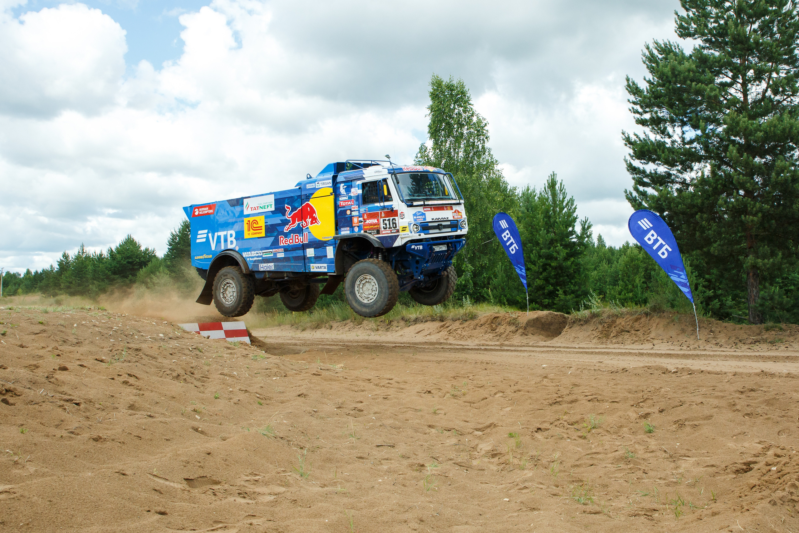 Съемка KAMAZ Master для ВТБ. Фотограф Иван Недорез