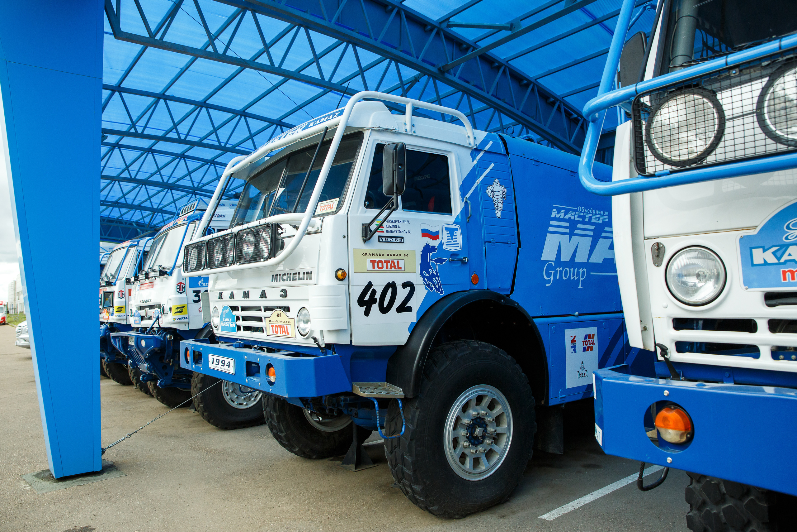 Съемка KAMAZ Master для ВТБ. Фотограф Иван Недорез