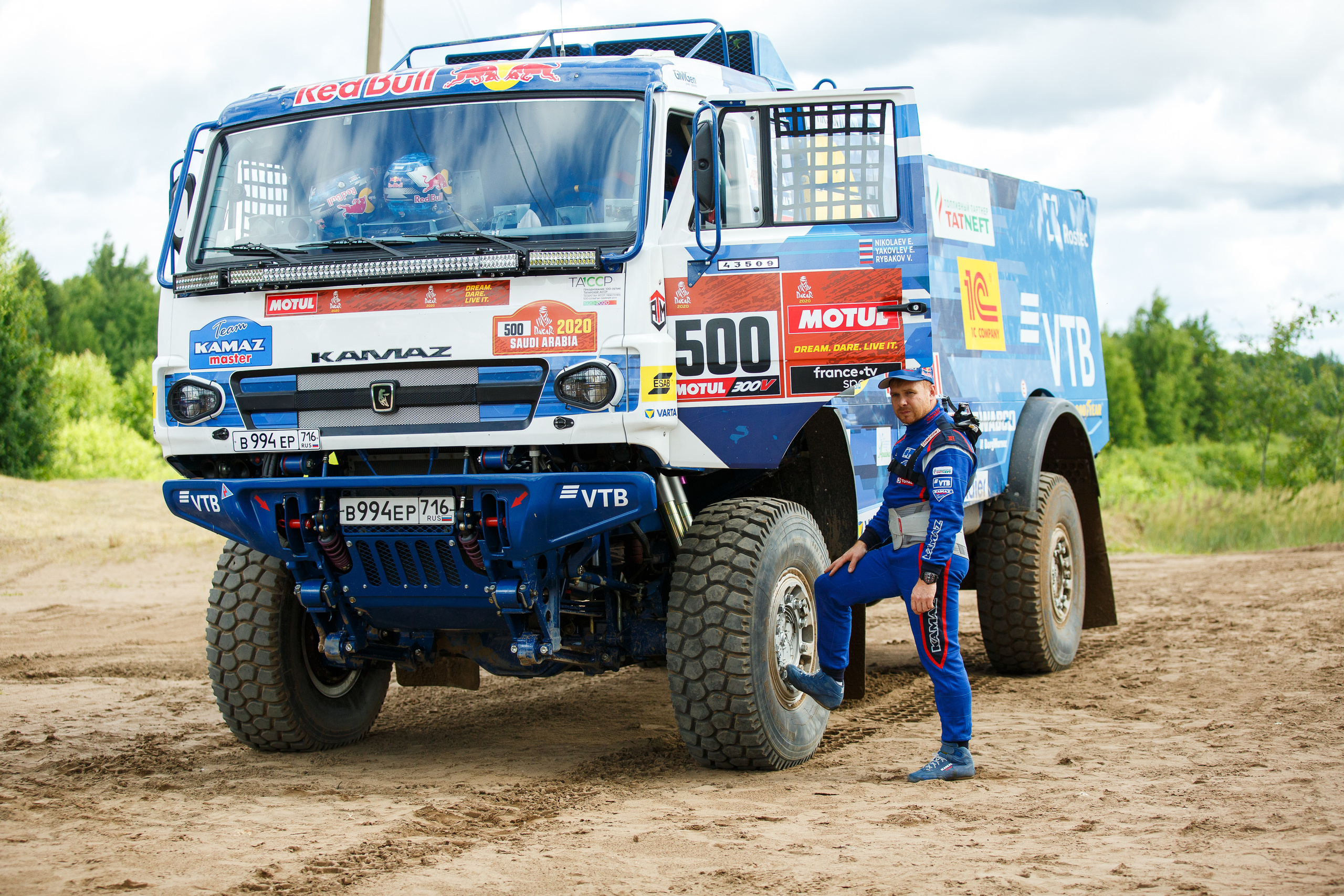 Съемка KAMAZ Master для ВТБ. Фотограф Иван Недорез