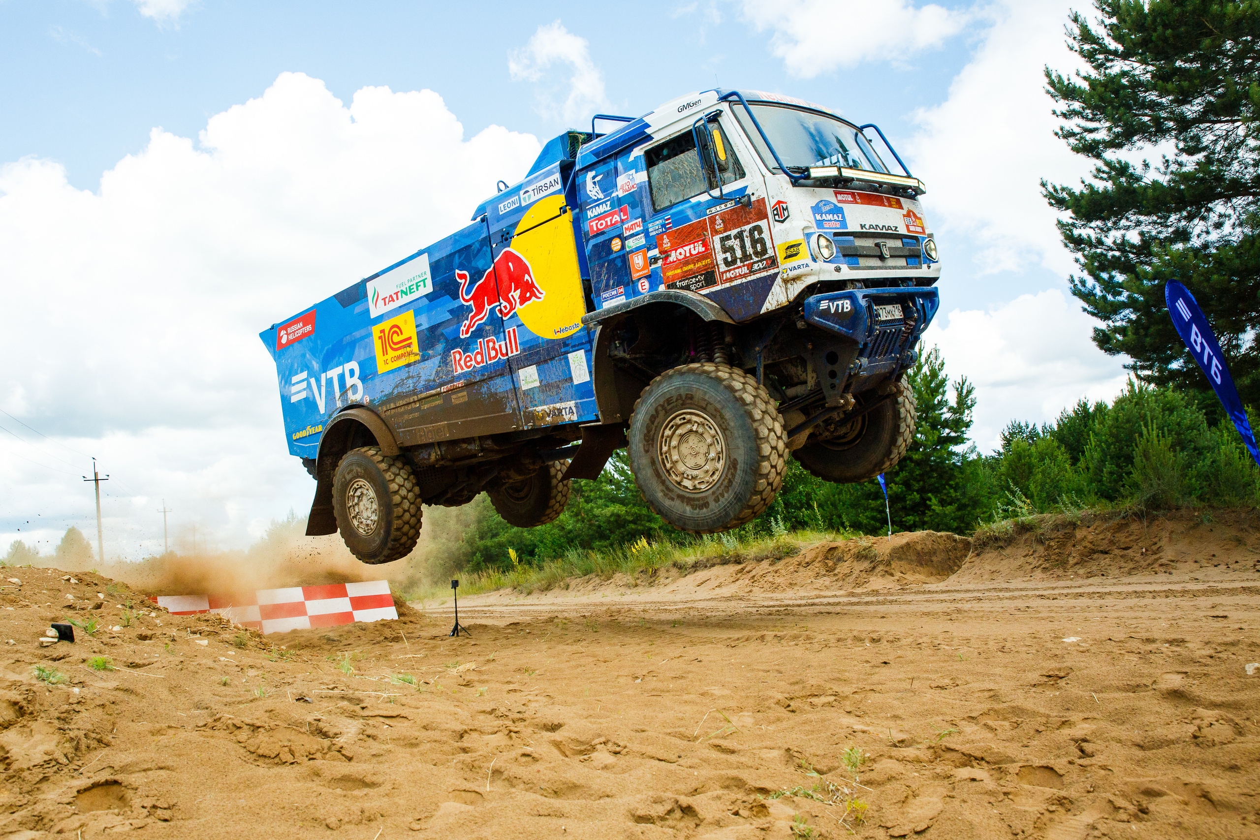 Съемка KAMAZ Master для ВТБ. Фотограф Иван Недорез