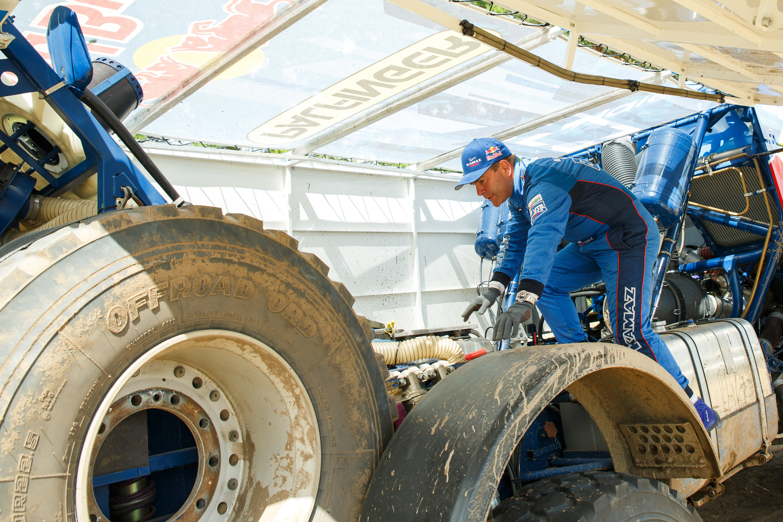 Съемка KAMAZ Master для ВТБ. Фотограф Иван Недорез