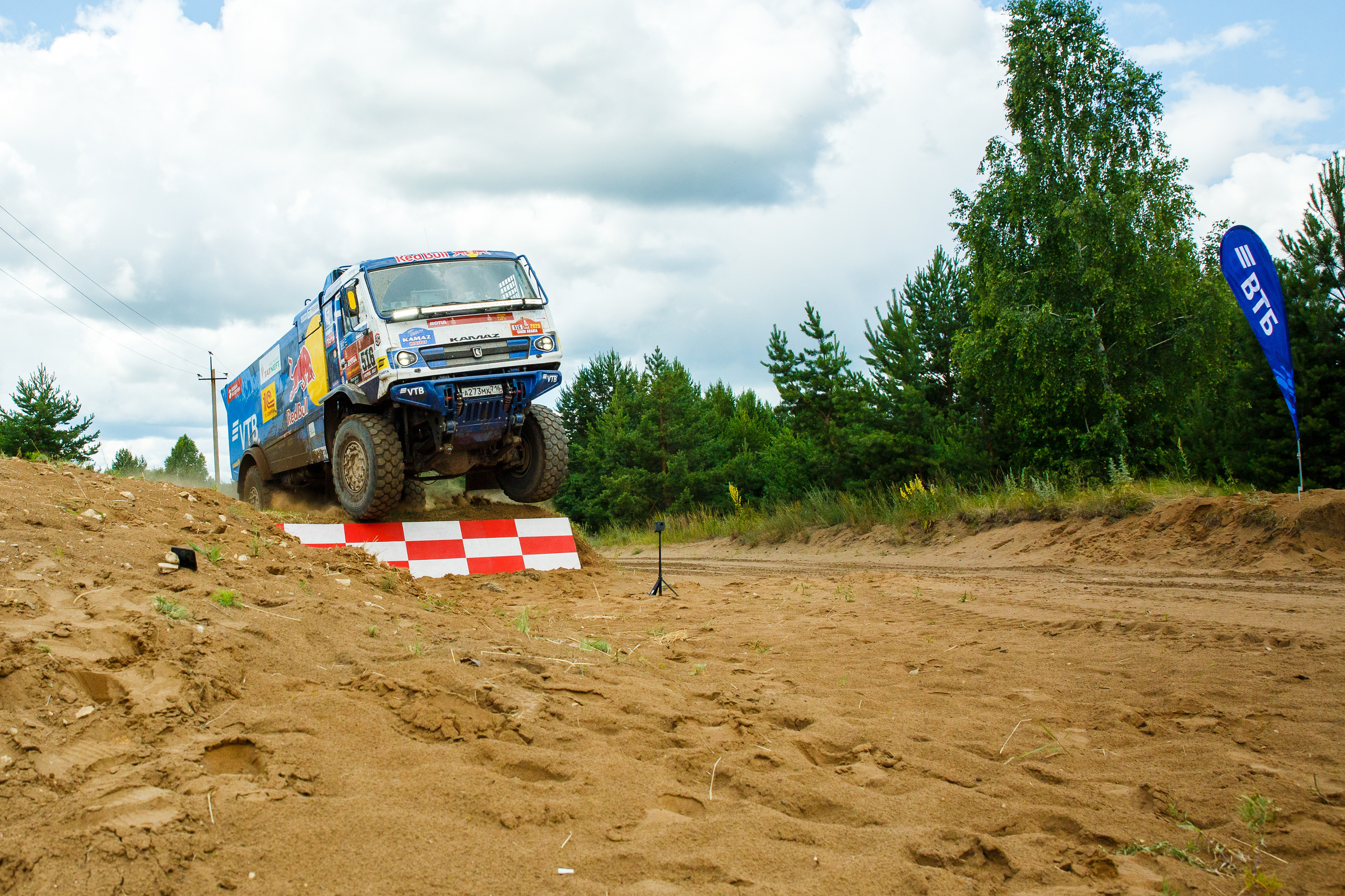 Съемка KAMAZ Master для ВТБ. Фотограф Иван Недорез