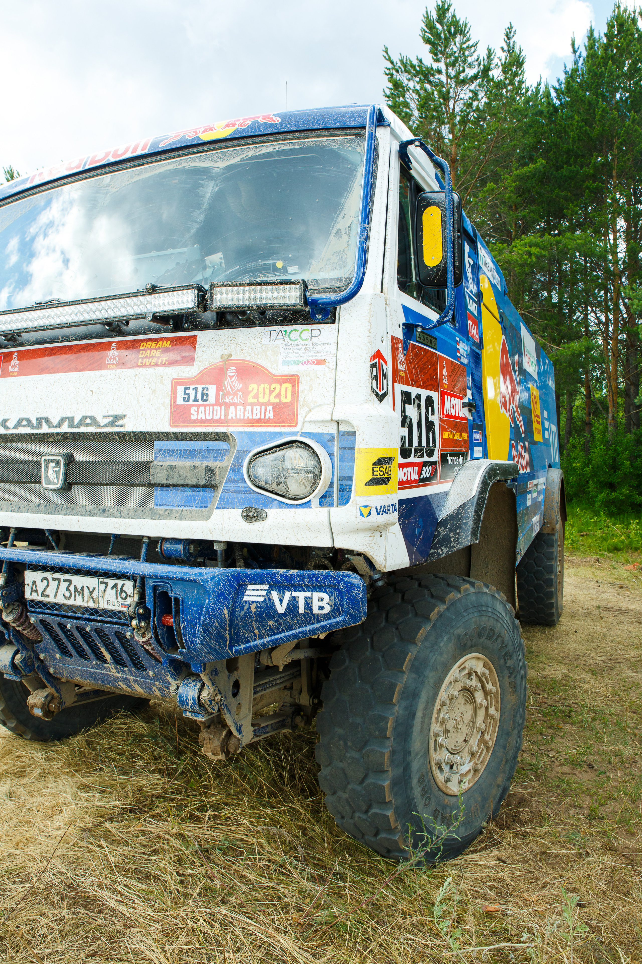 Съемка KAMAZ Master для ВТБ. Фотограф Иван Недорез
