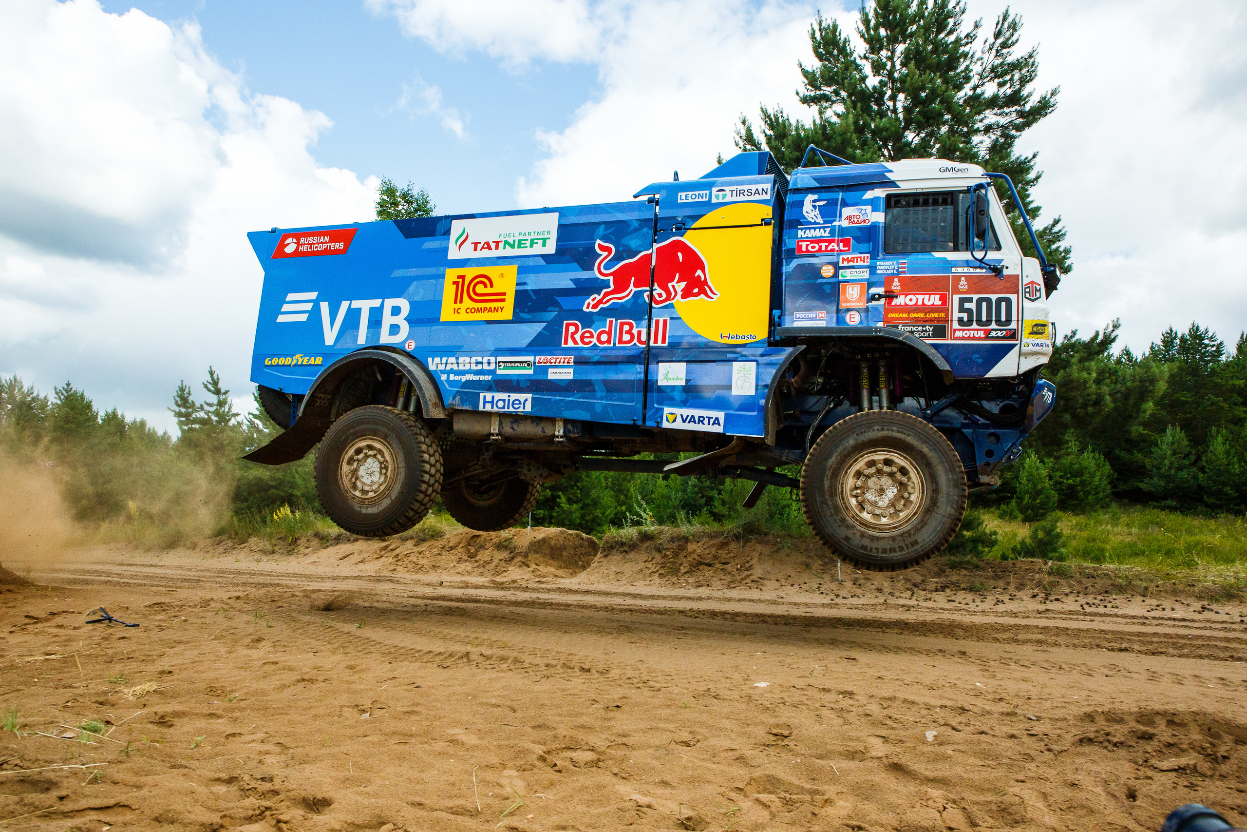Съемка KAMAZ Master для ВТБ. Фотограф Иван Недорез
