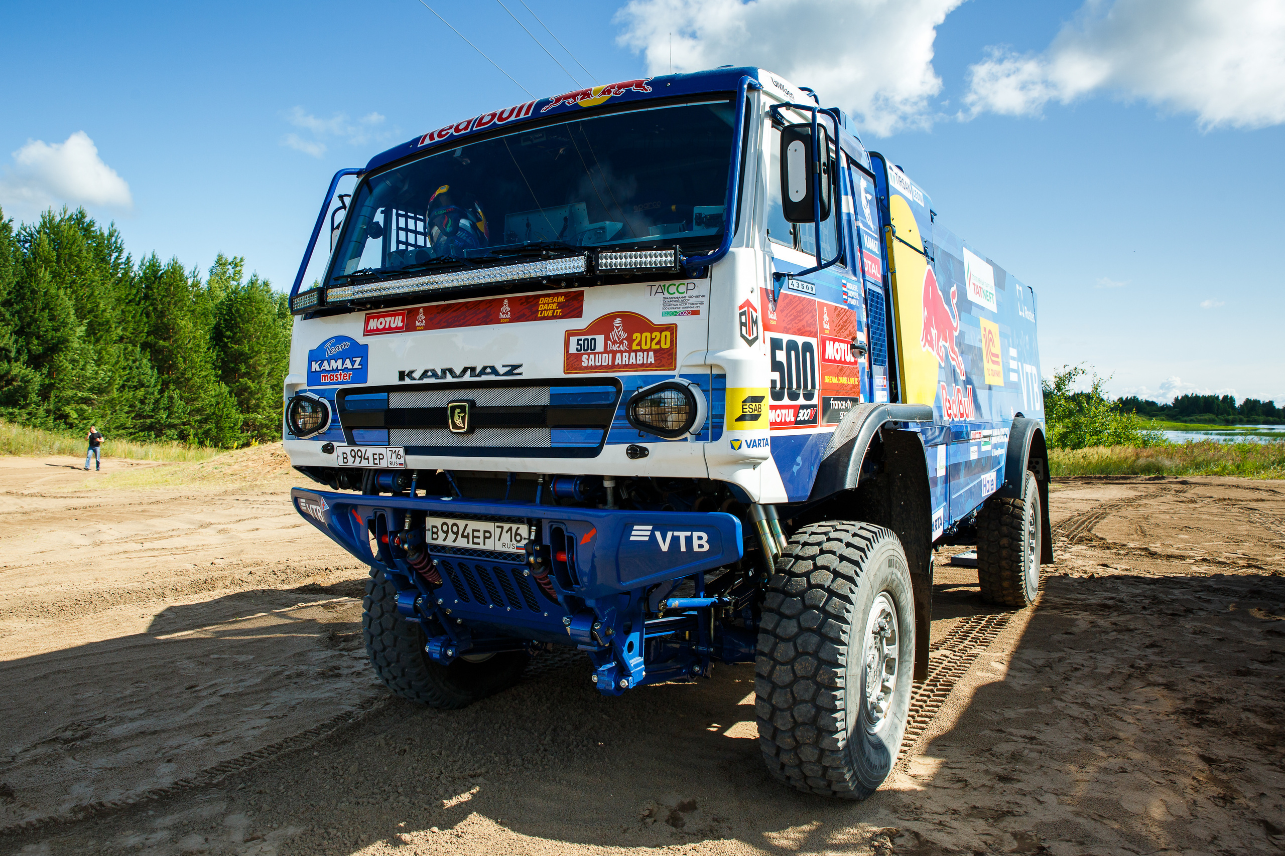 Съемка KAMAZ Master для ВТБ. Фотограф Иван Недорез