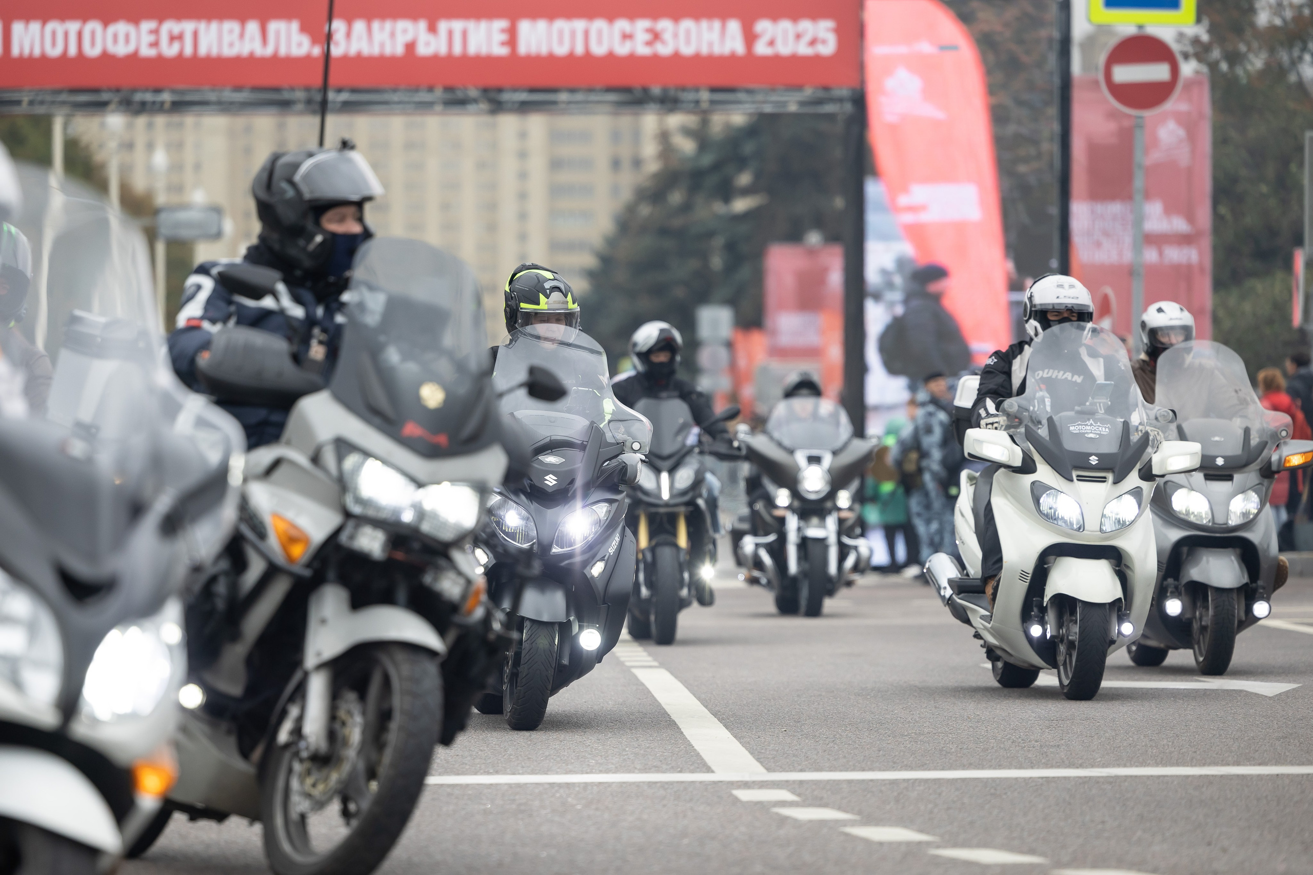 13-й Московский Мотофестиваль. Фотограф Владимир Охрименко