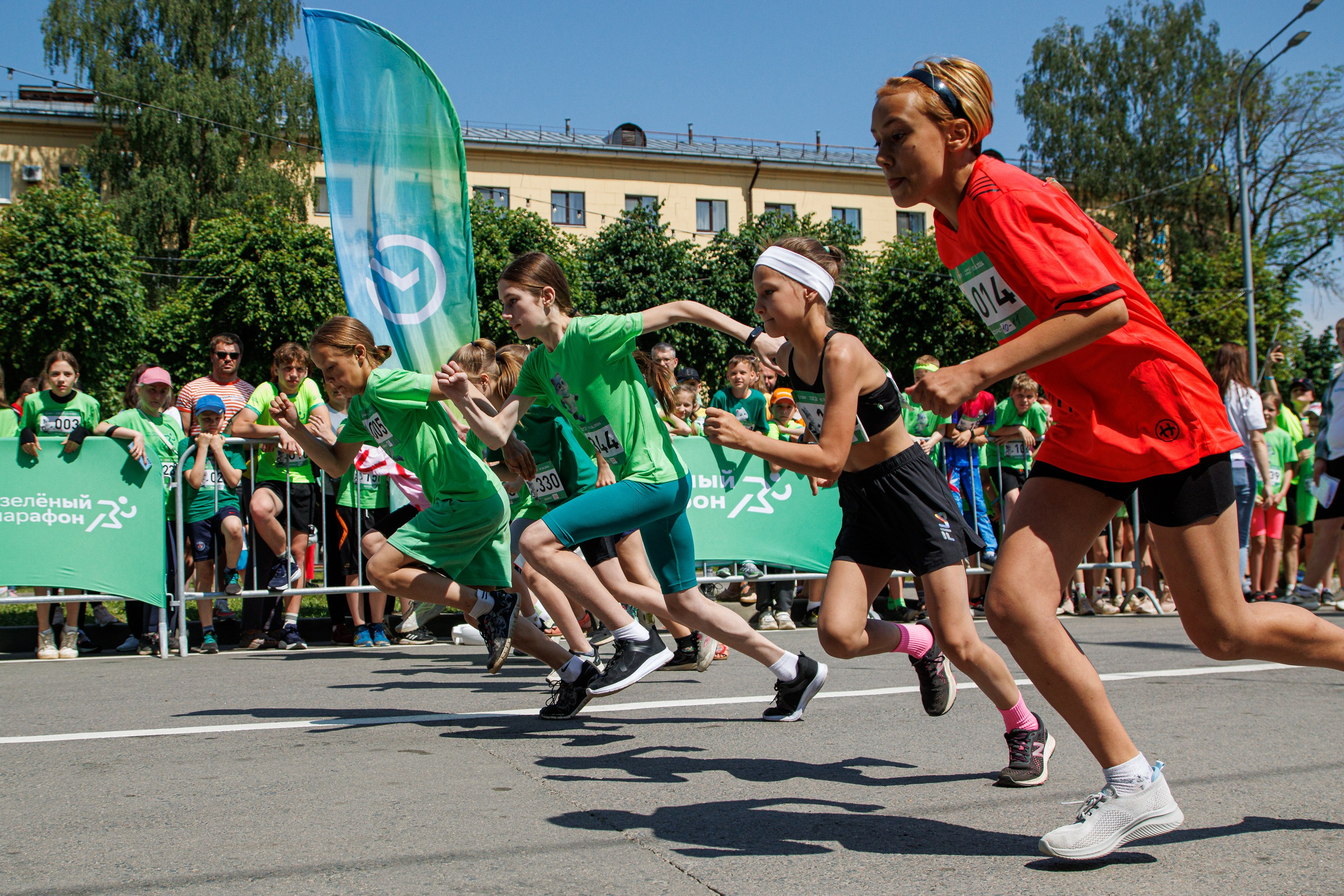 Зеленый марафон 2024. Спортивный фотограф Вадим Добедченков