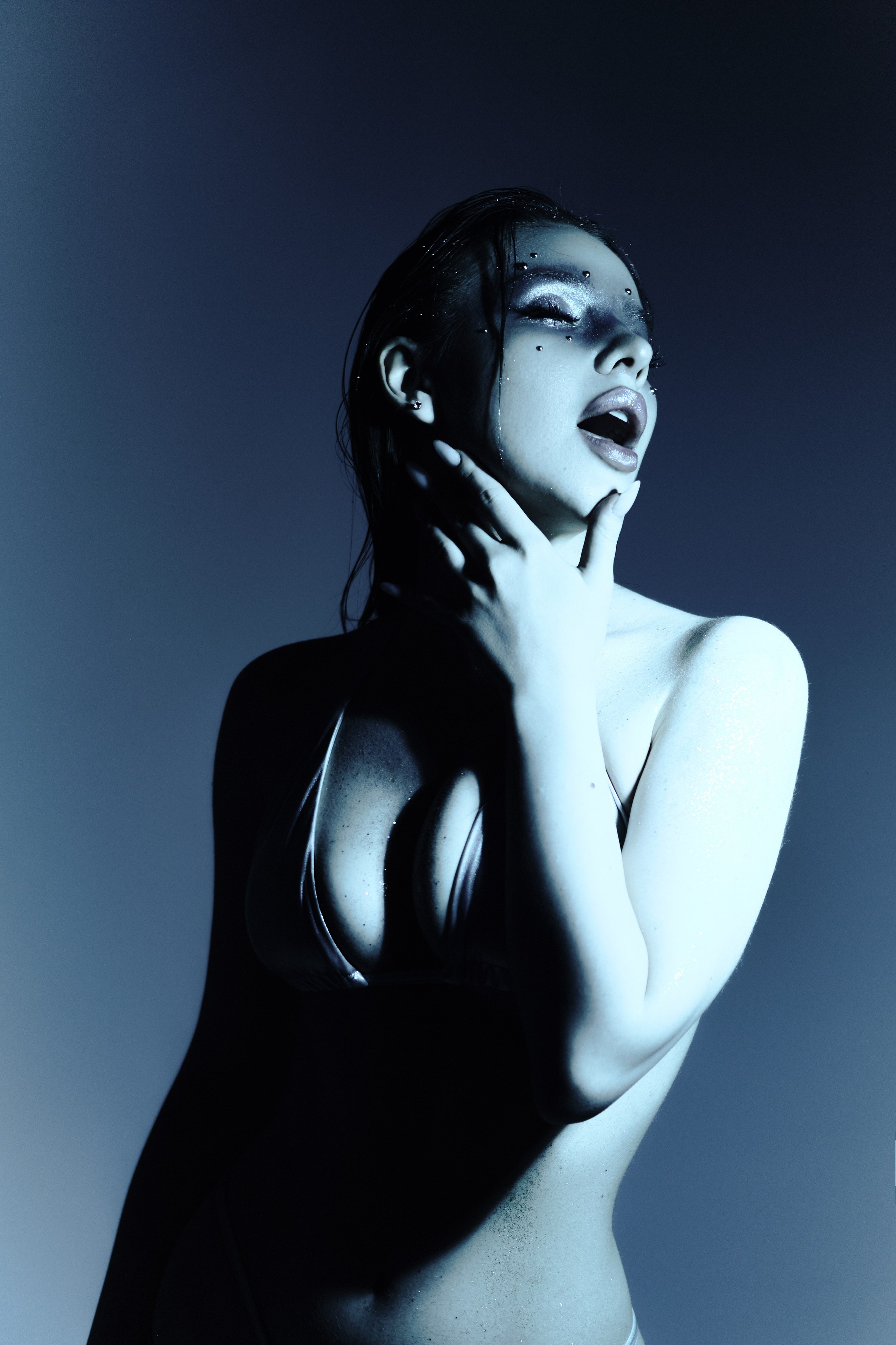 Творческая съемка с блогером. Дарья, визажист из Сургута