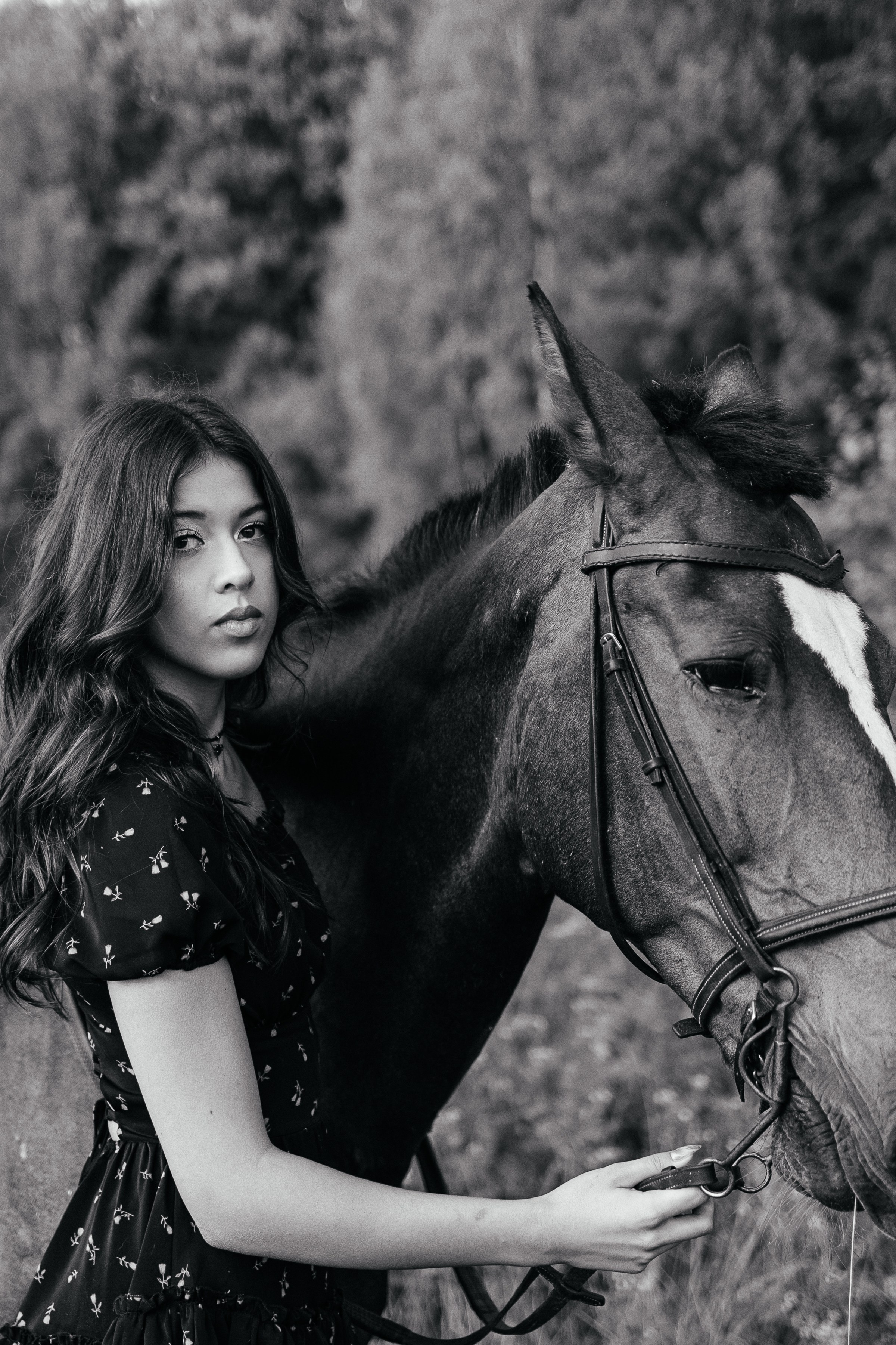 Даша/конюшня. Фотограф в Выборге и Санкт-Петербурге Маша Гуляева