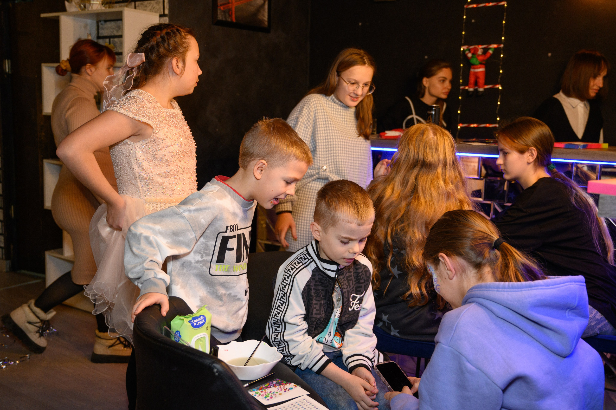 Новый год (дети-сироты). Семейный фотограф Казакова Дарья